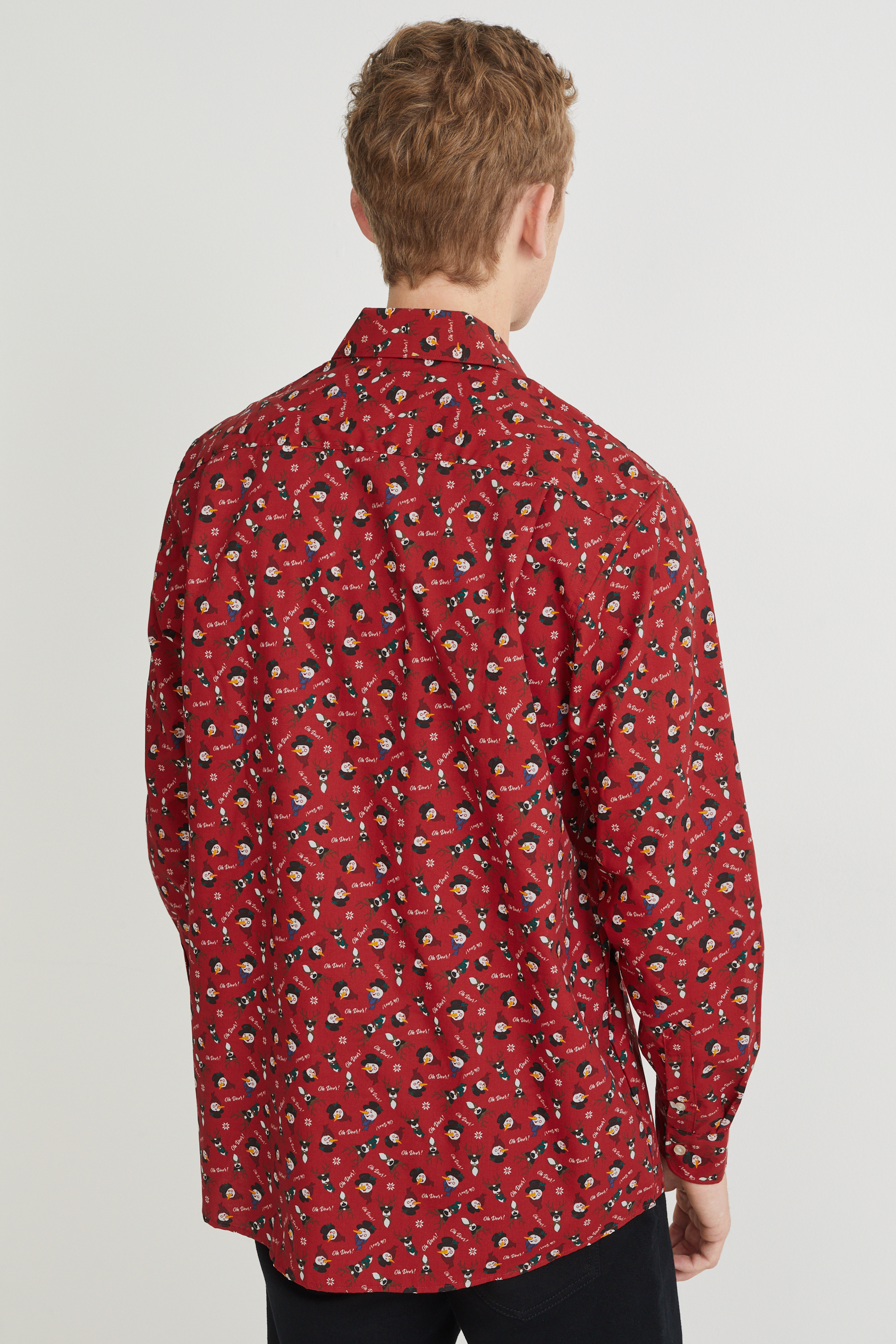 Christmas shirt - regular fit - Kent collar