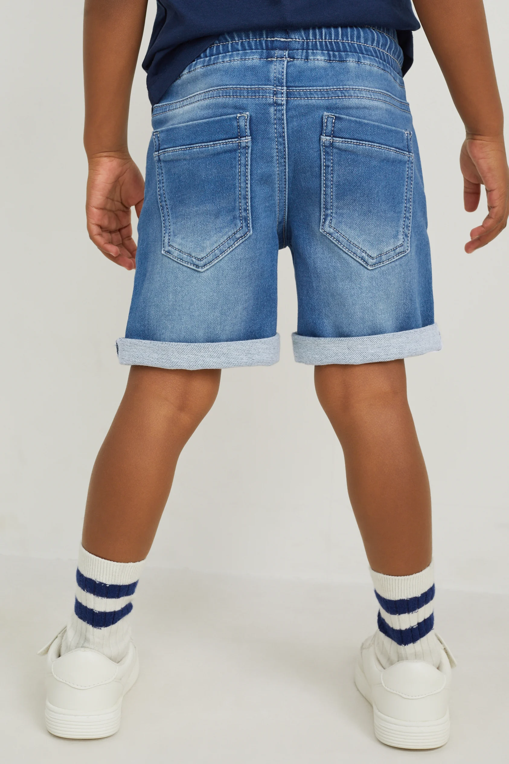 Spider-Man - denim Bermuda shorts