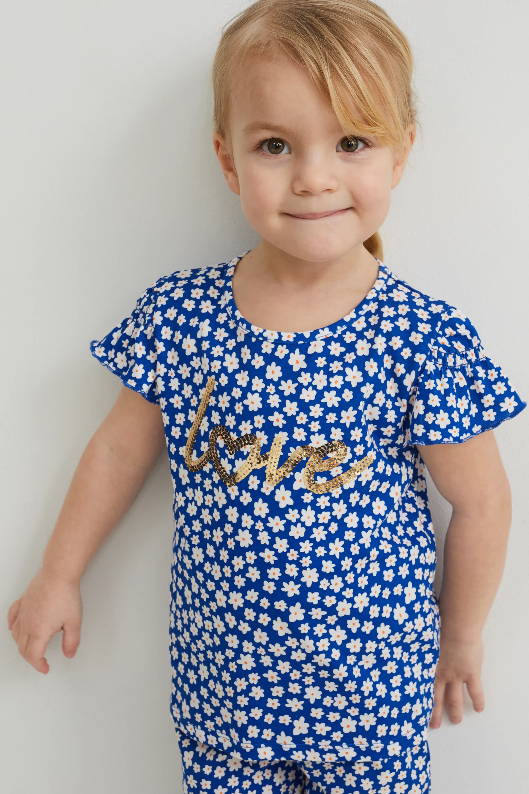 Short sleeve T-shirt - floral