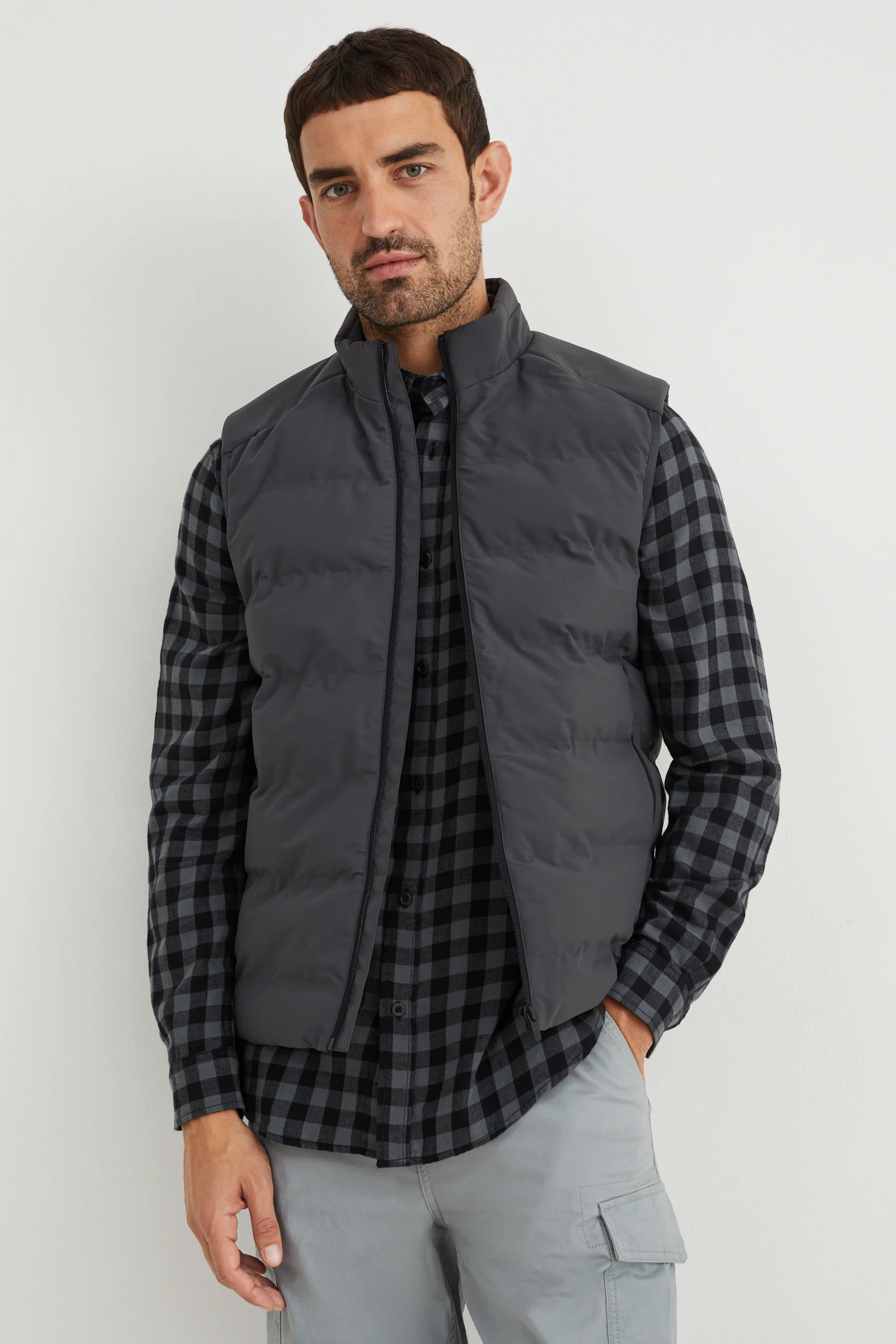 Quilted gilet