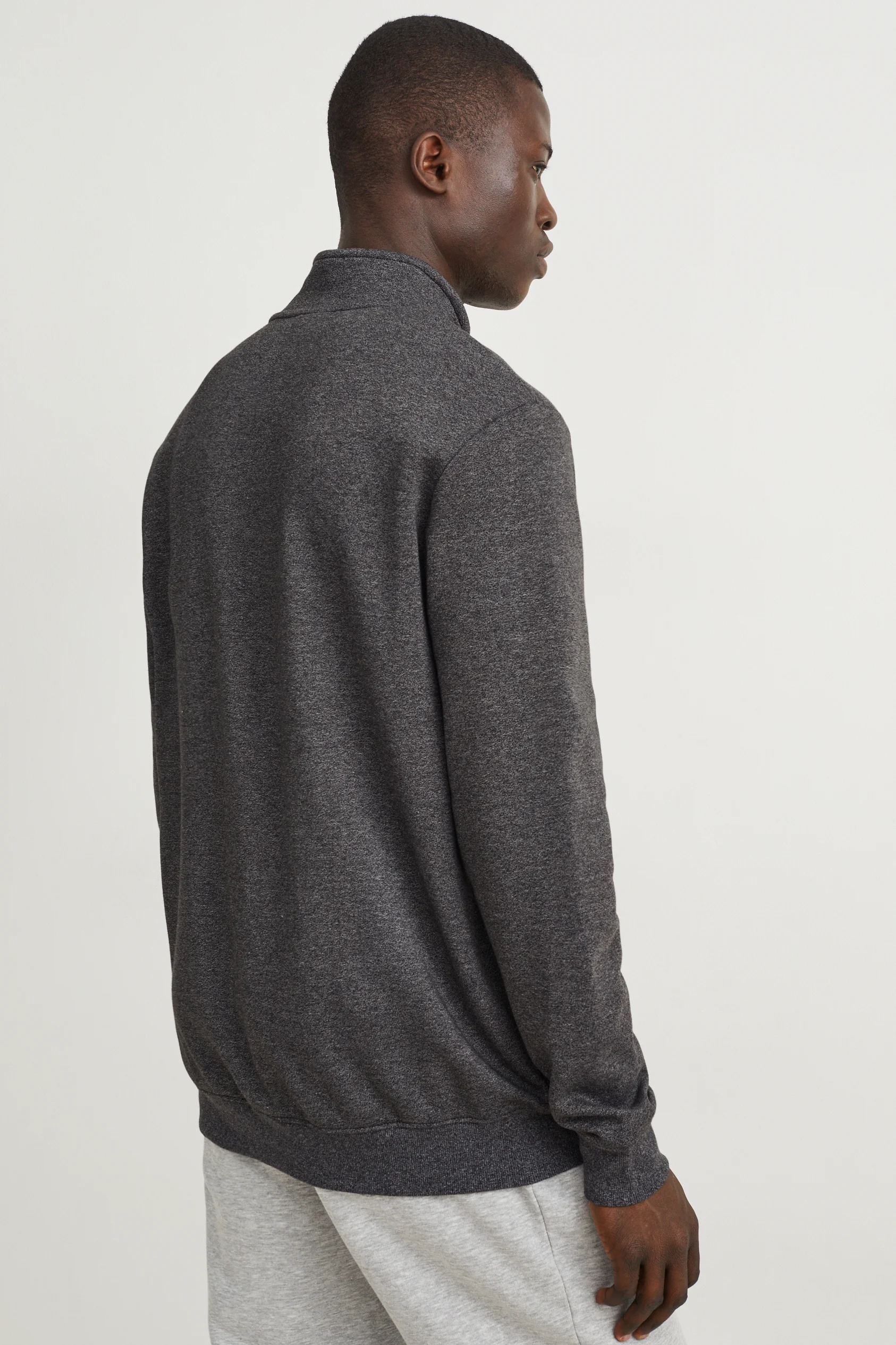 Zip-through sweatshirt