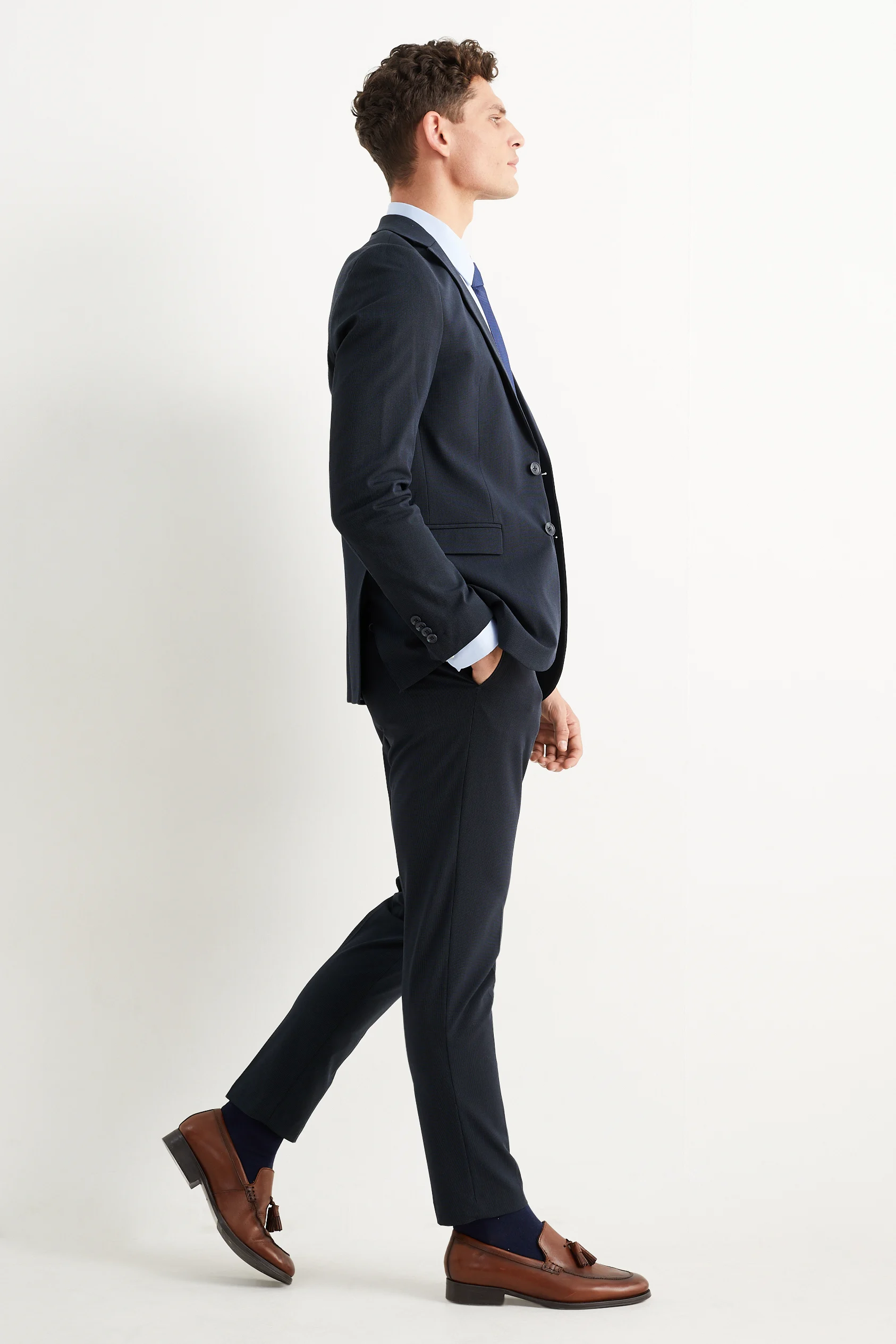 Mix-and-match trousers - body fit - Flex - 4 Way Stretch