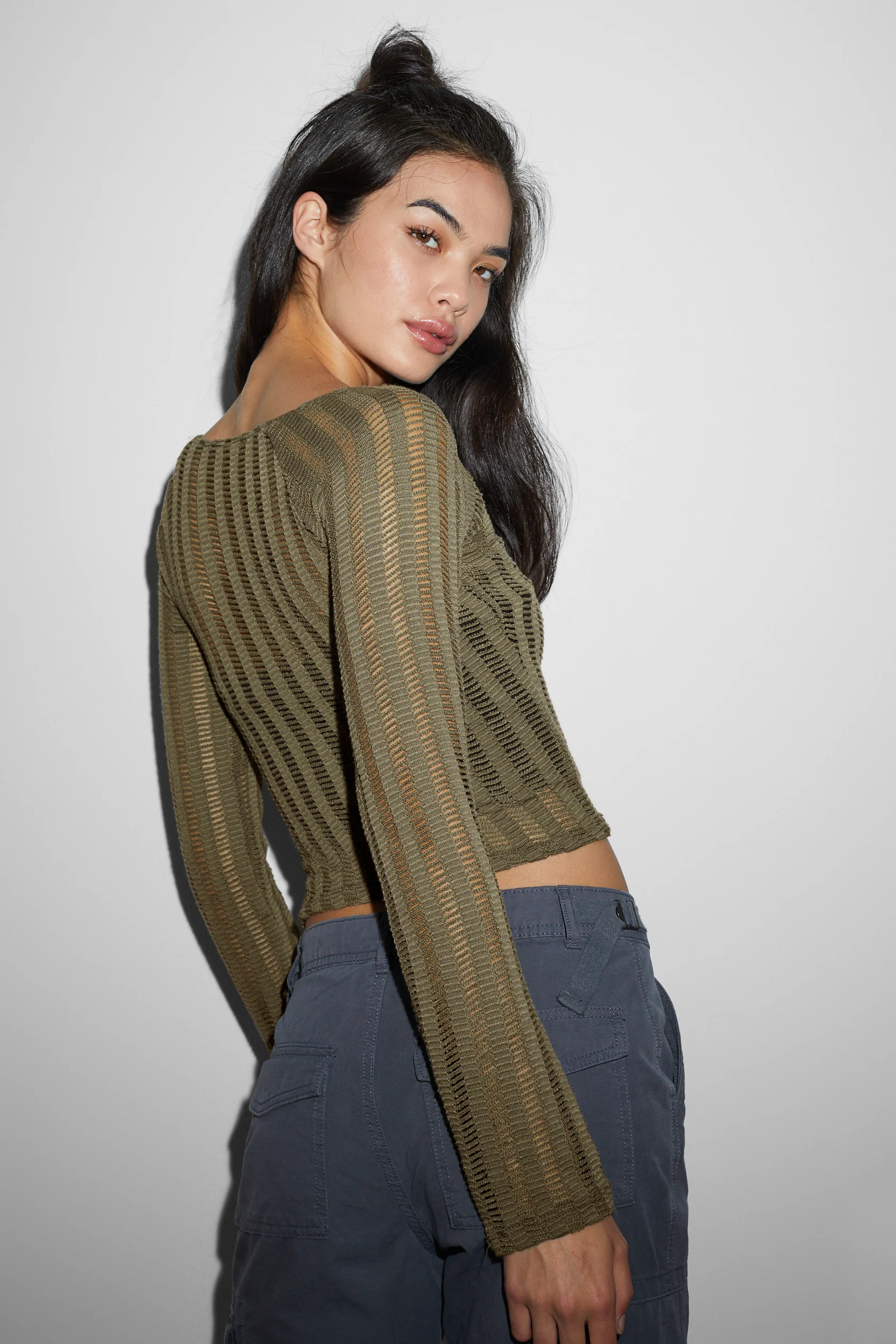 CLOCKHOUSE - knitted long sleeve top