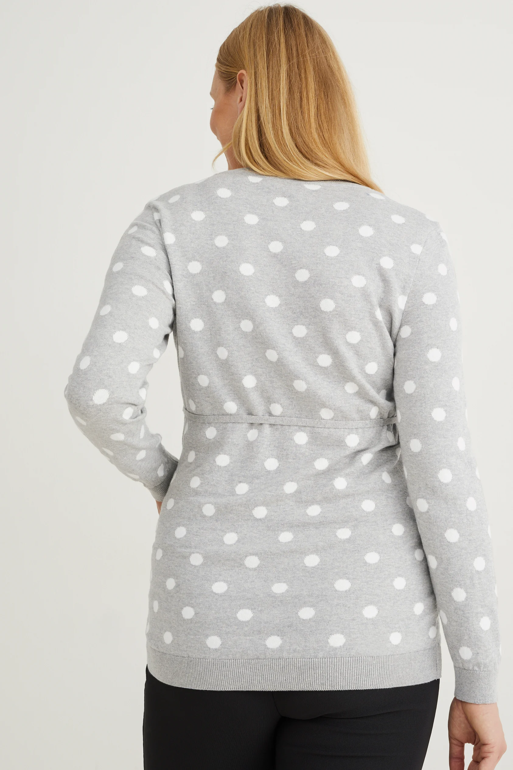 Maternity jumper - polka dot