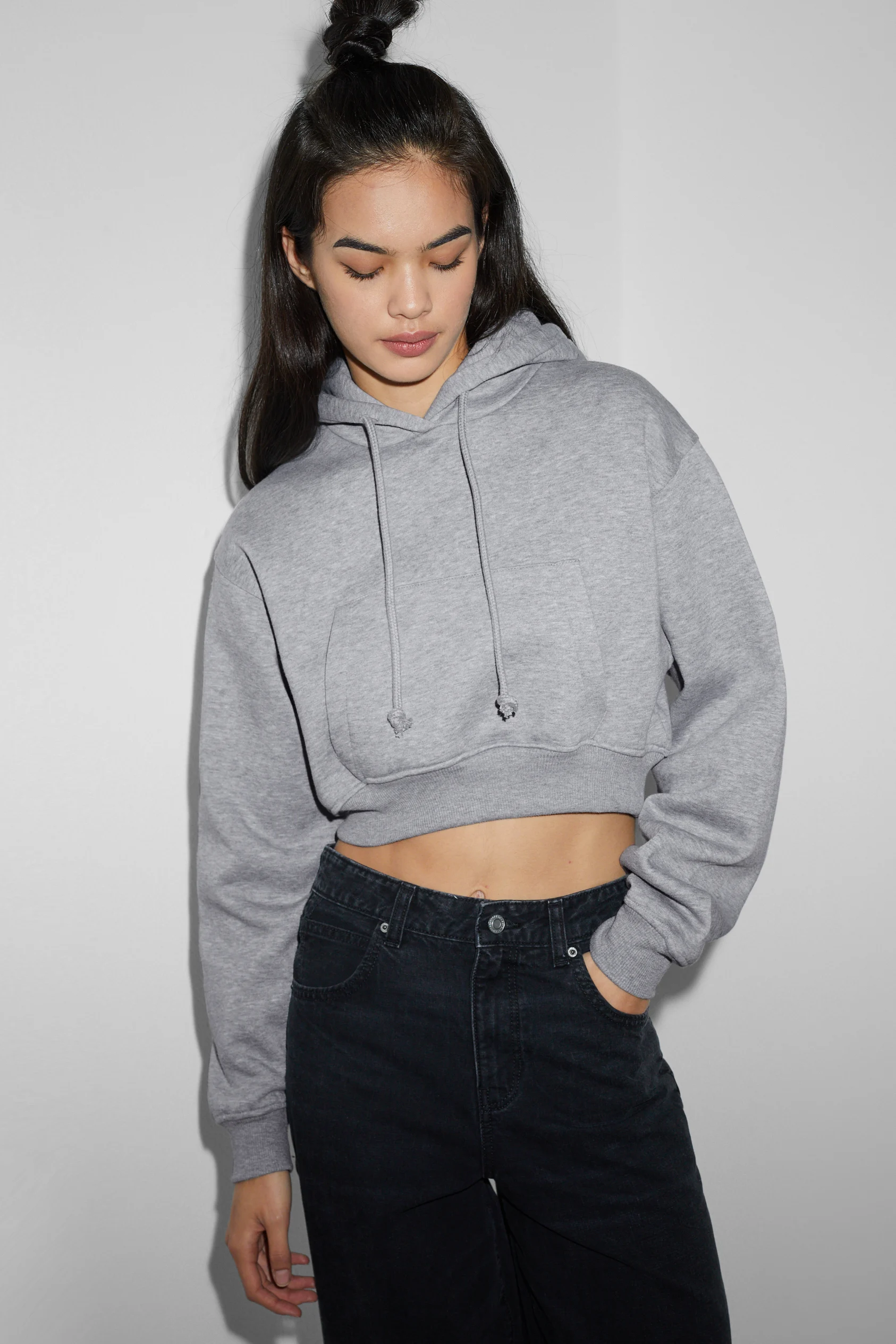 CLOCKHOUSE - cropped hoodie