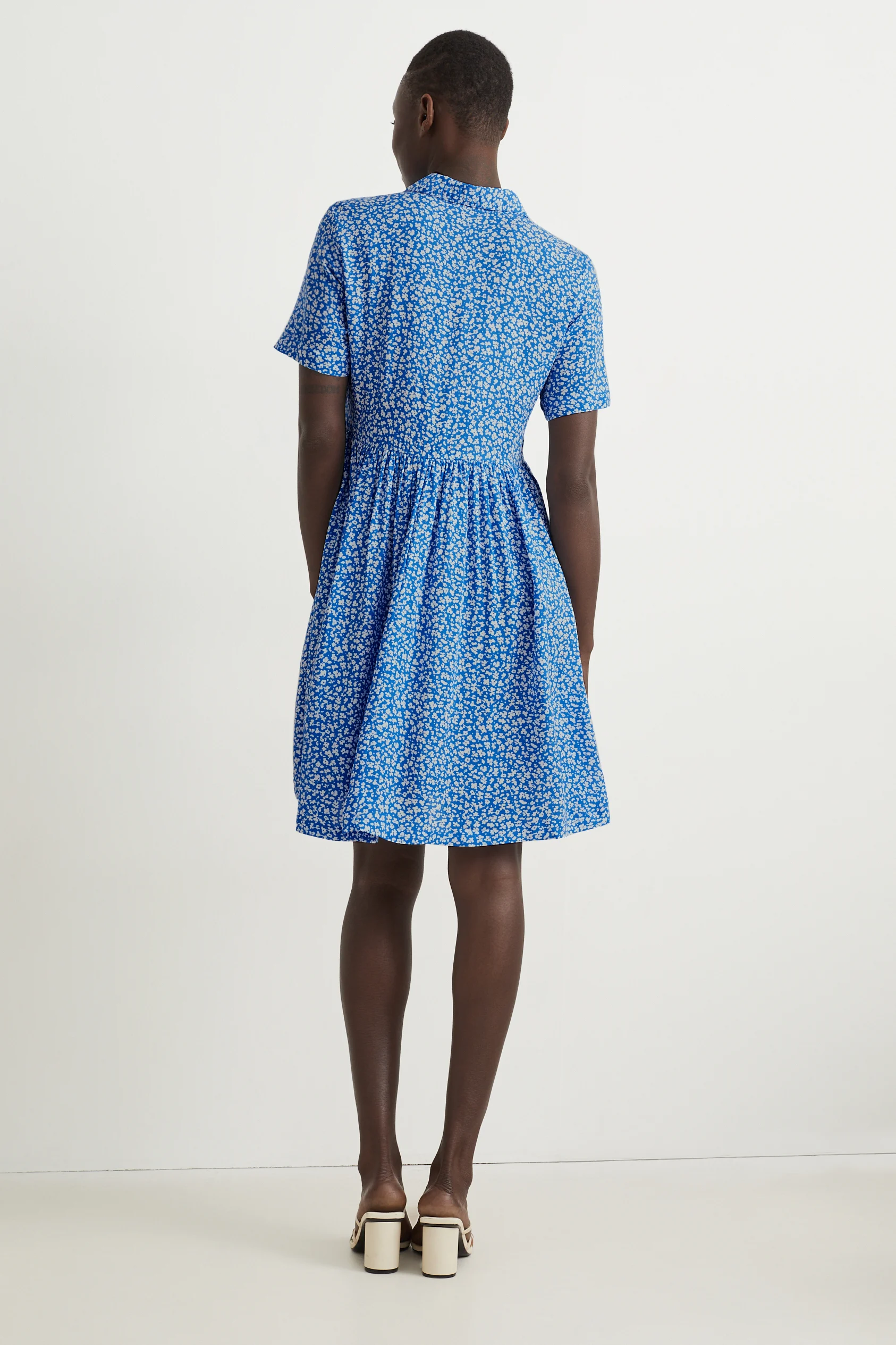 Shirt dress - floral