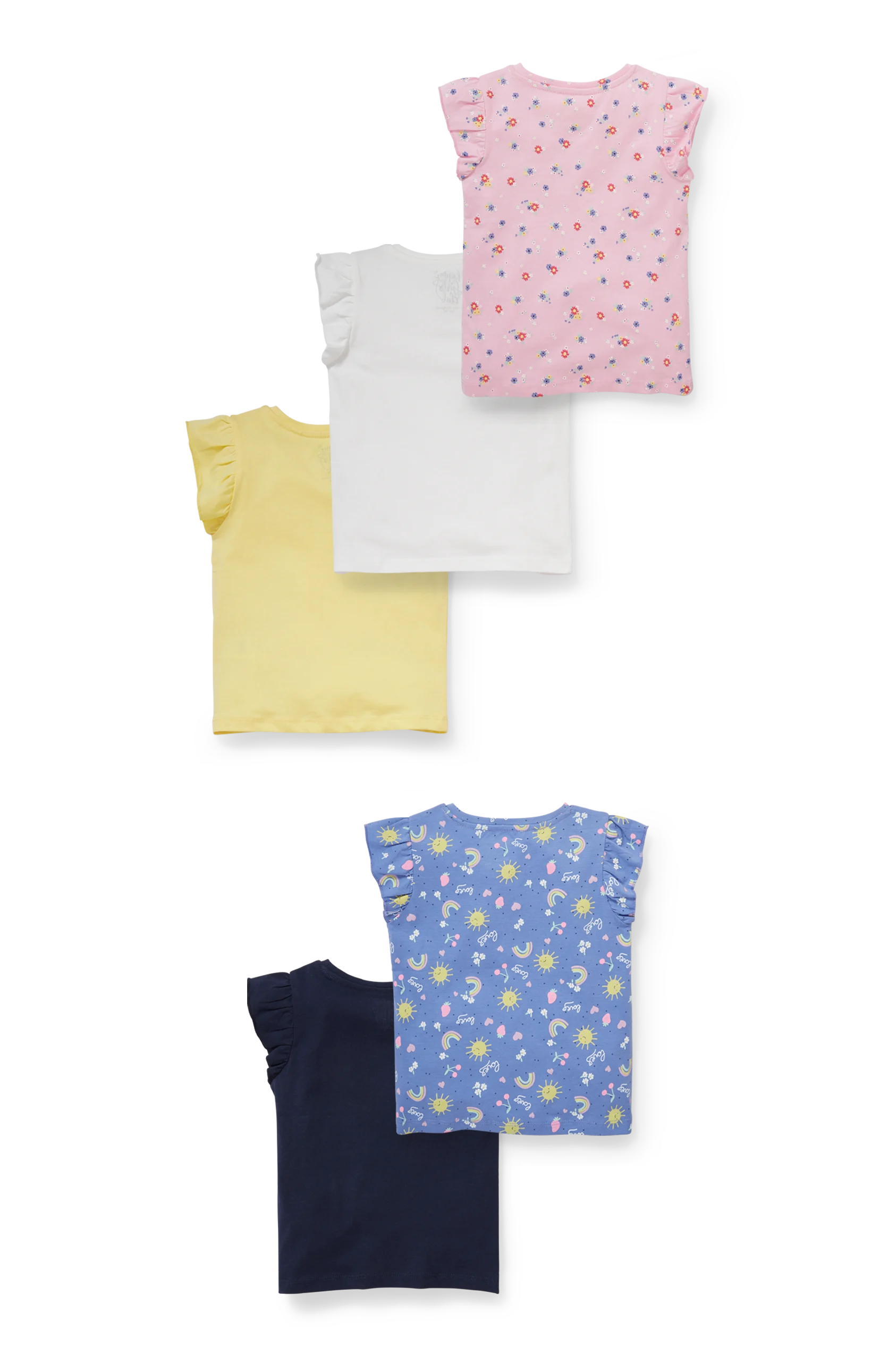 Multipack of 5 - short sleeve T-shirt