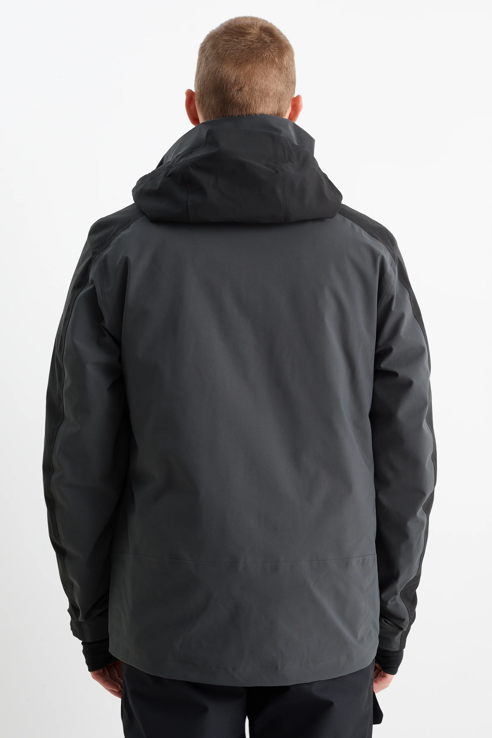 Ski jacket with hood - 2-in-1 look