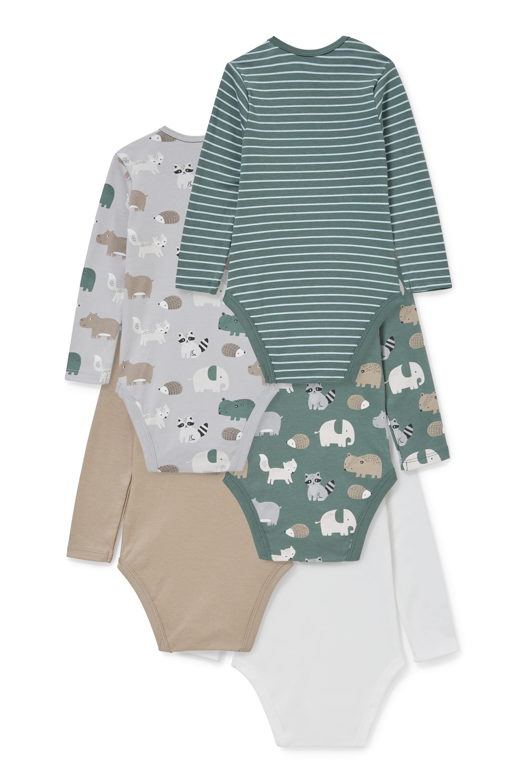 Multipack of 5 - baby bodysuit