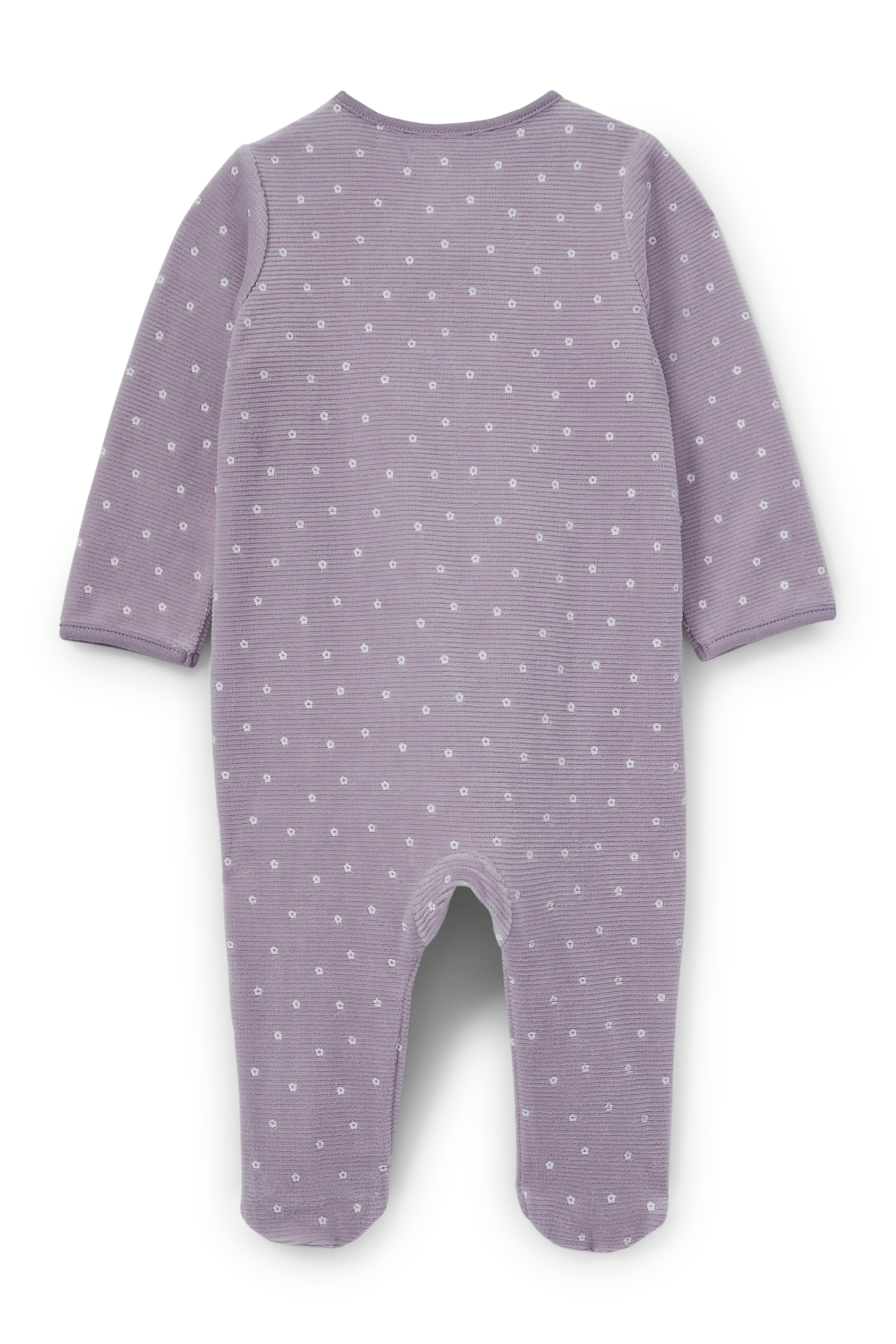 Minnie Mouse - baby sleepsuit - floral