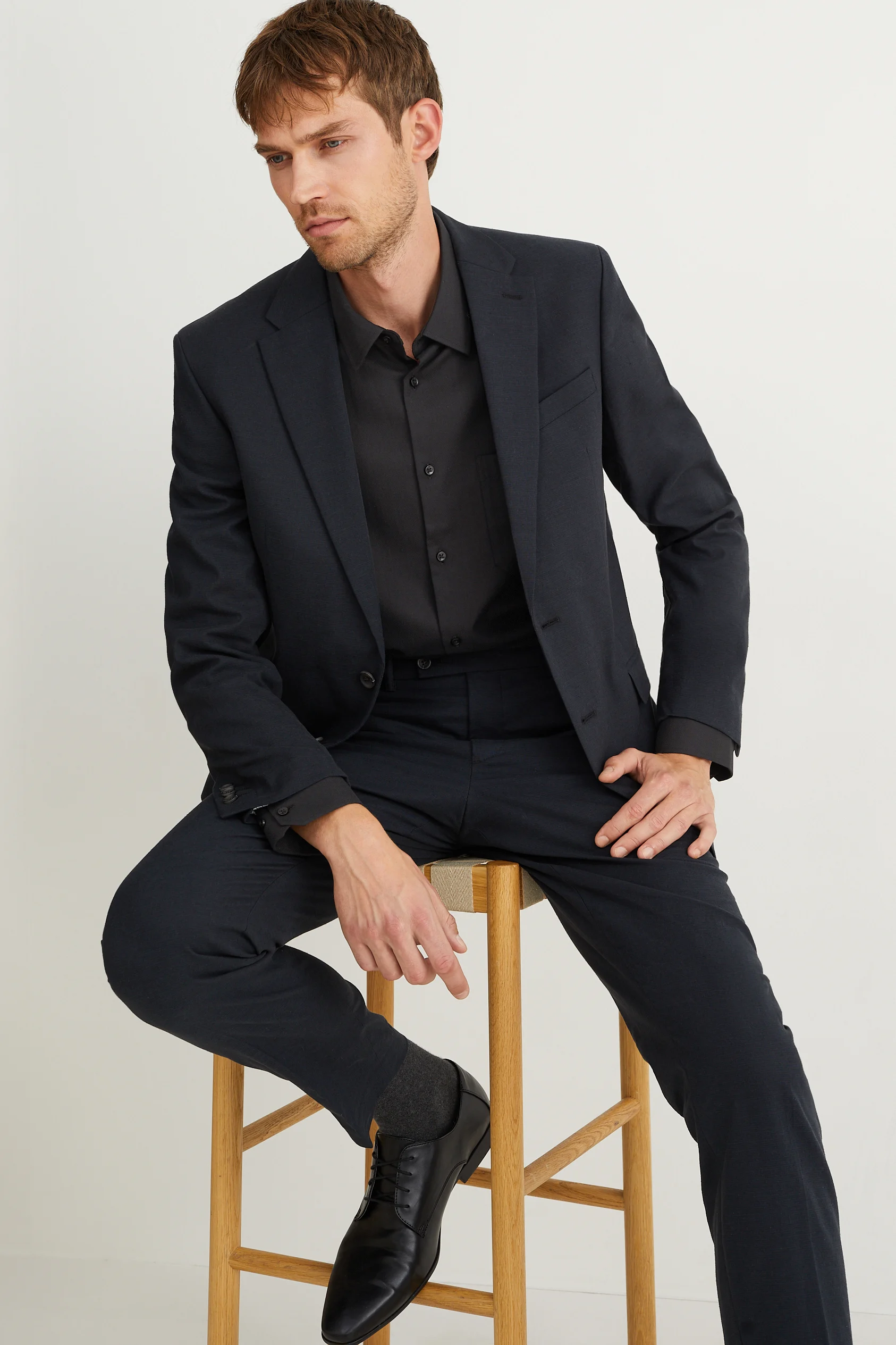 Oxford shirt - regular fit - Kent collar - easy-iron