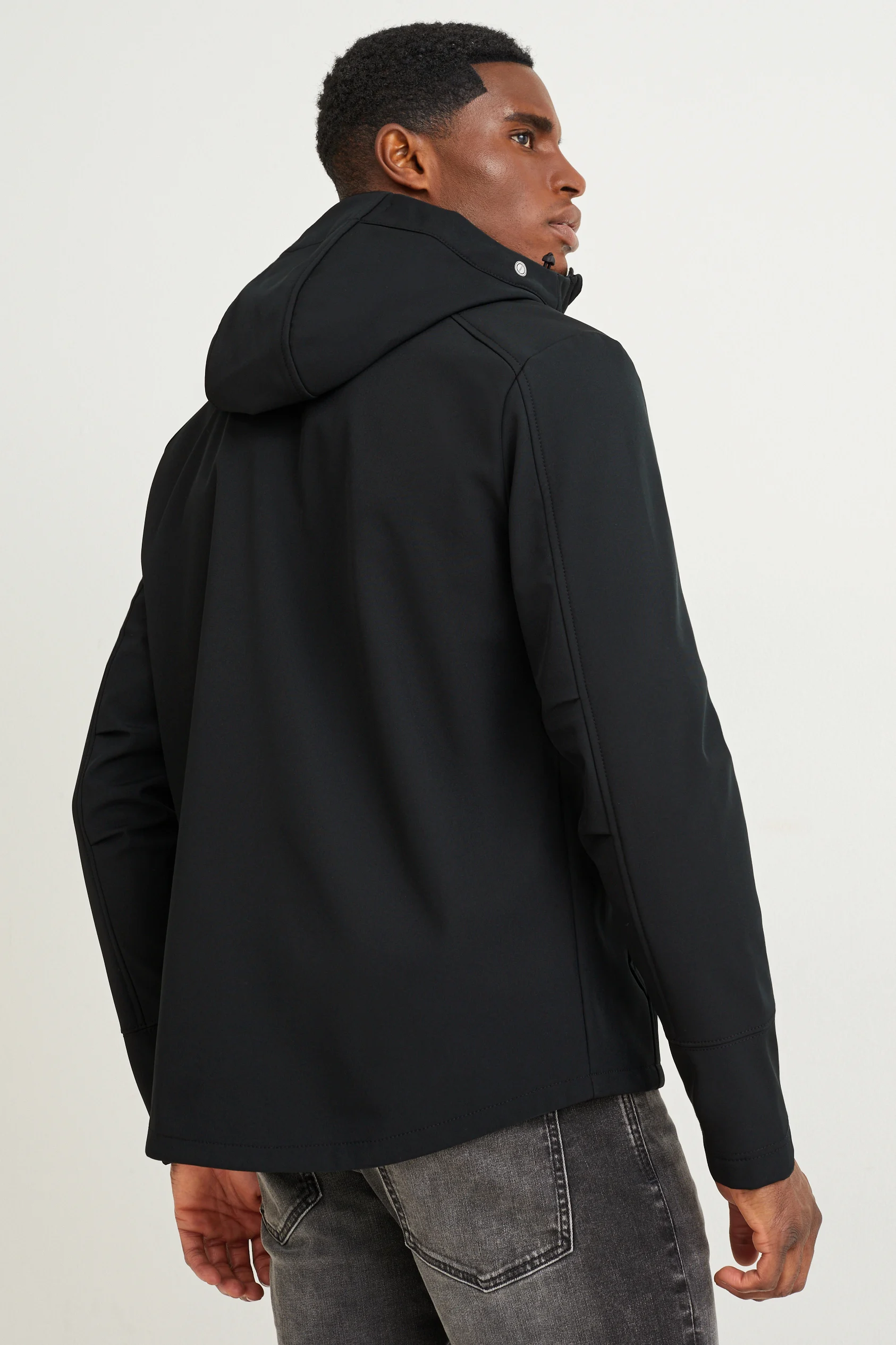 Softshell jacket with hood - 4-Way Stretch