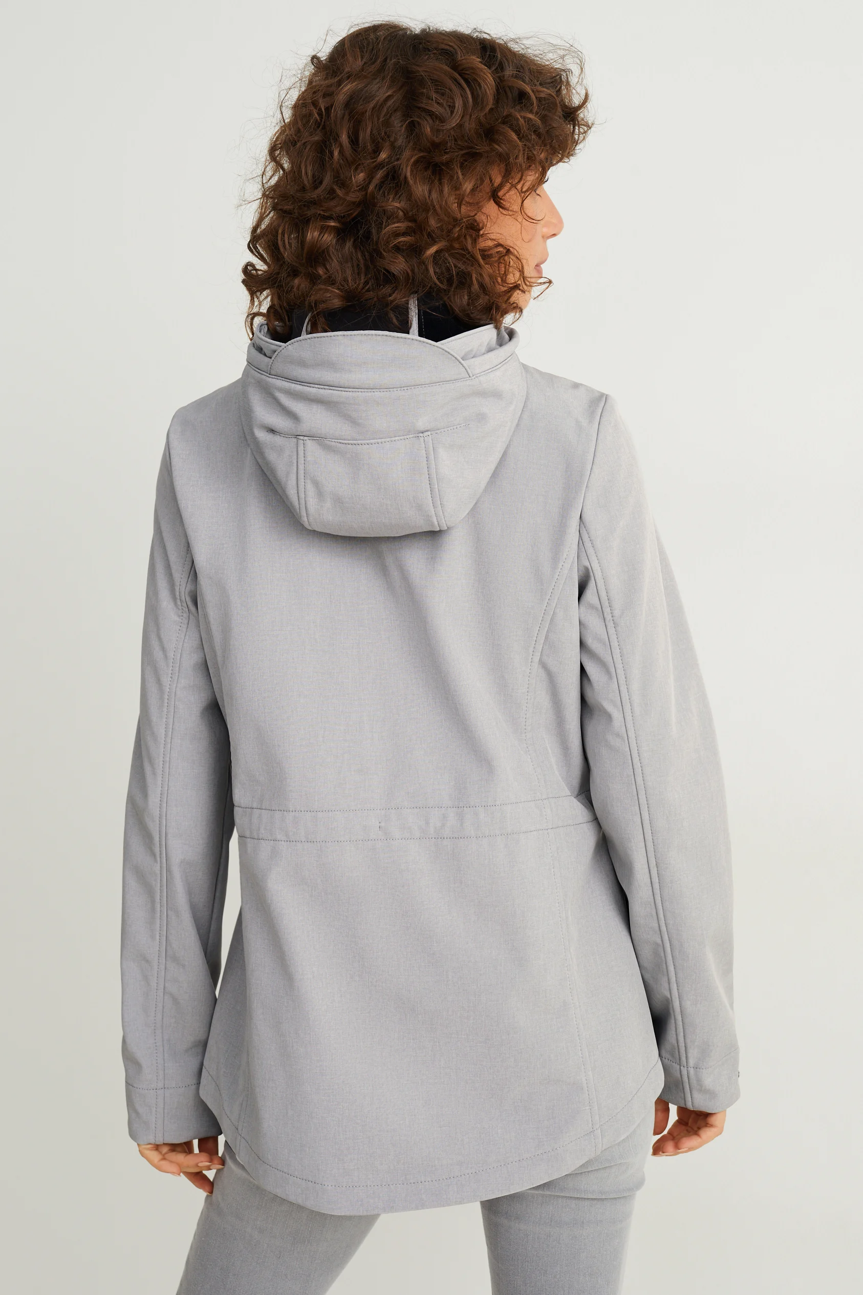 Softshell jacket with hood - 4 Way Stretch