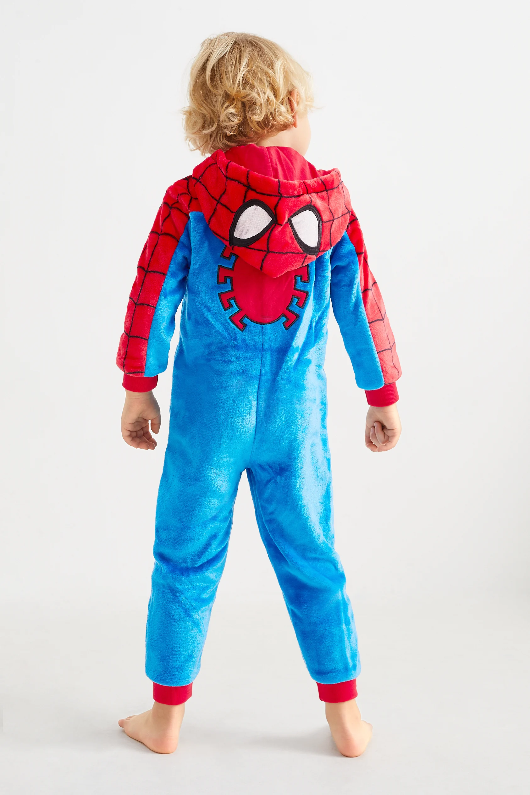 Spider-Man - fleece onesie with hood