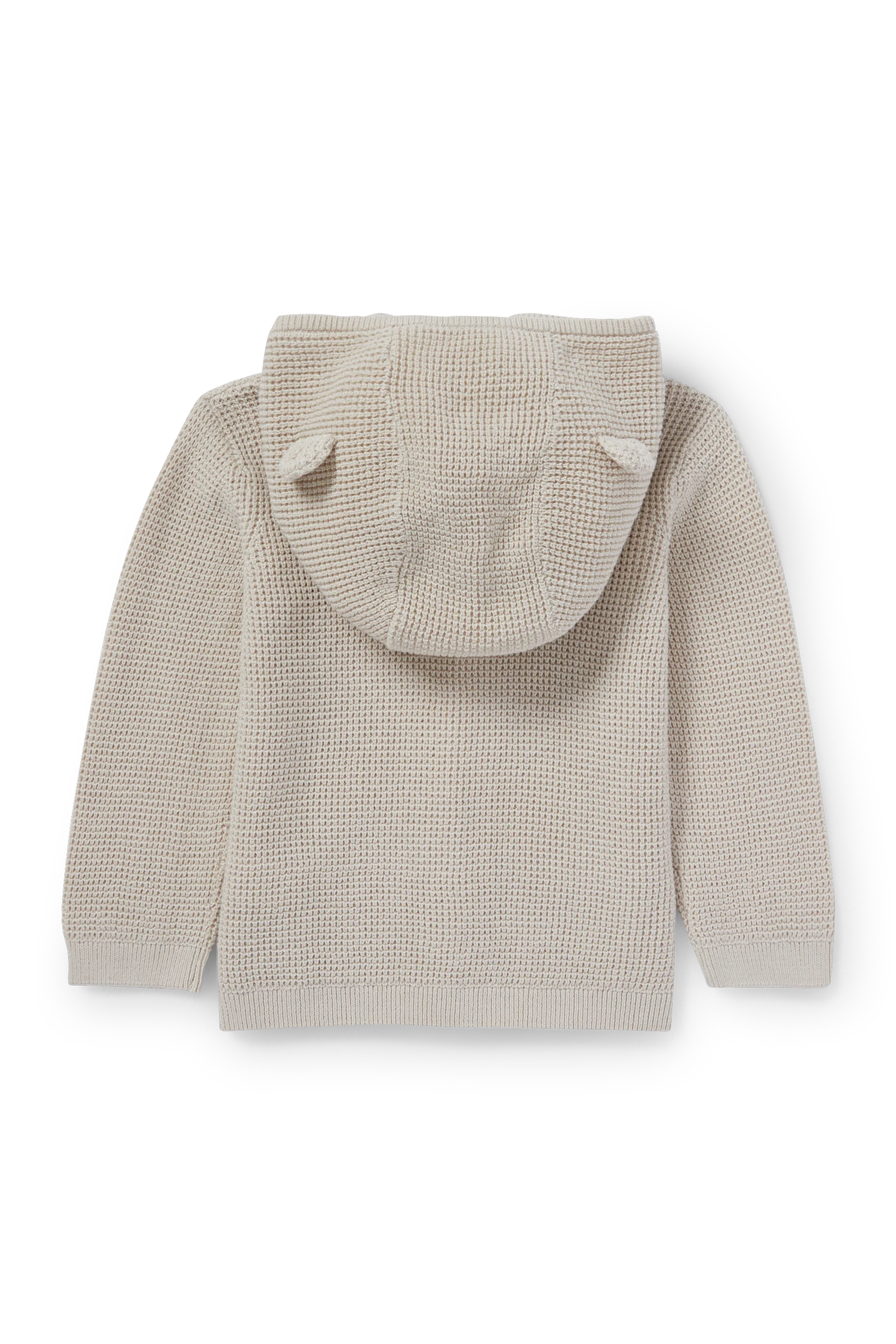 Tiger - baby cardigan with hood