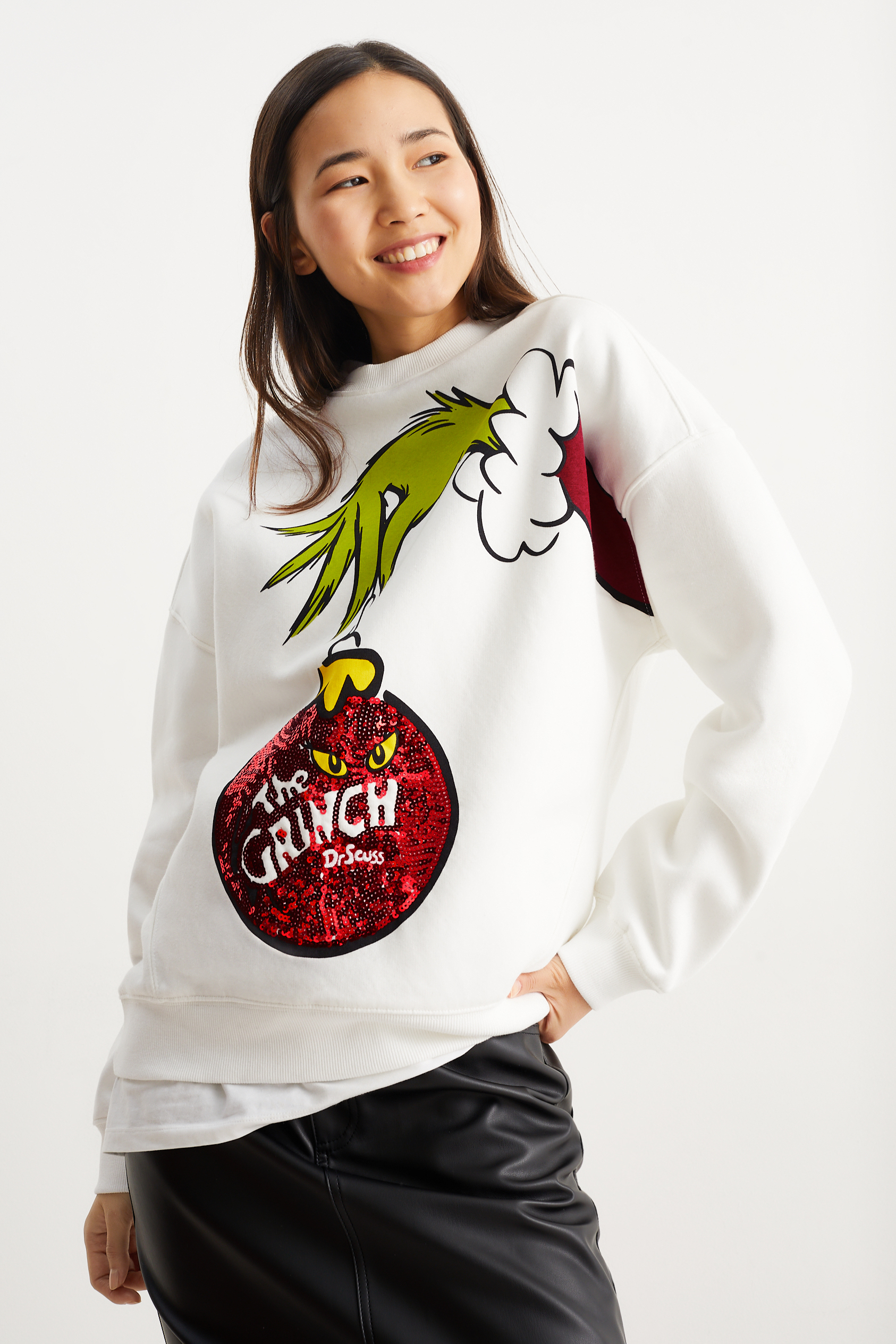 CLOCKHOUSE - Christmas sweatshirt - The Grinch