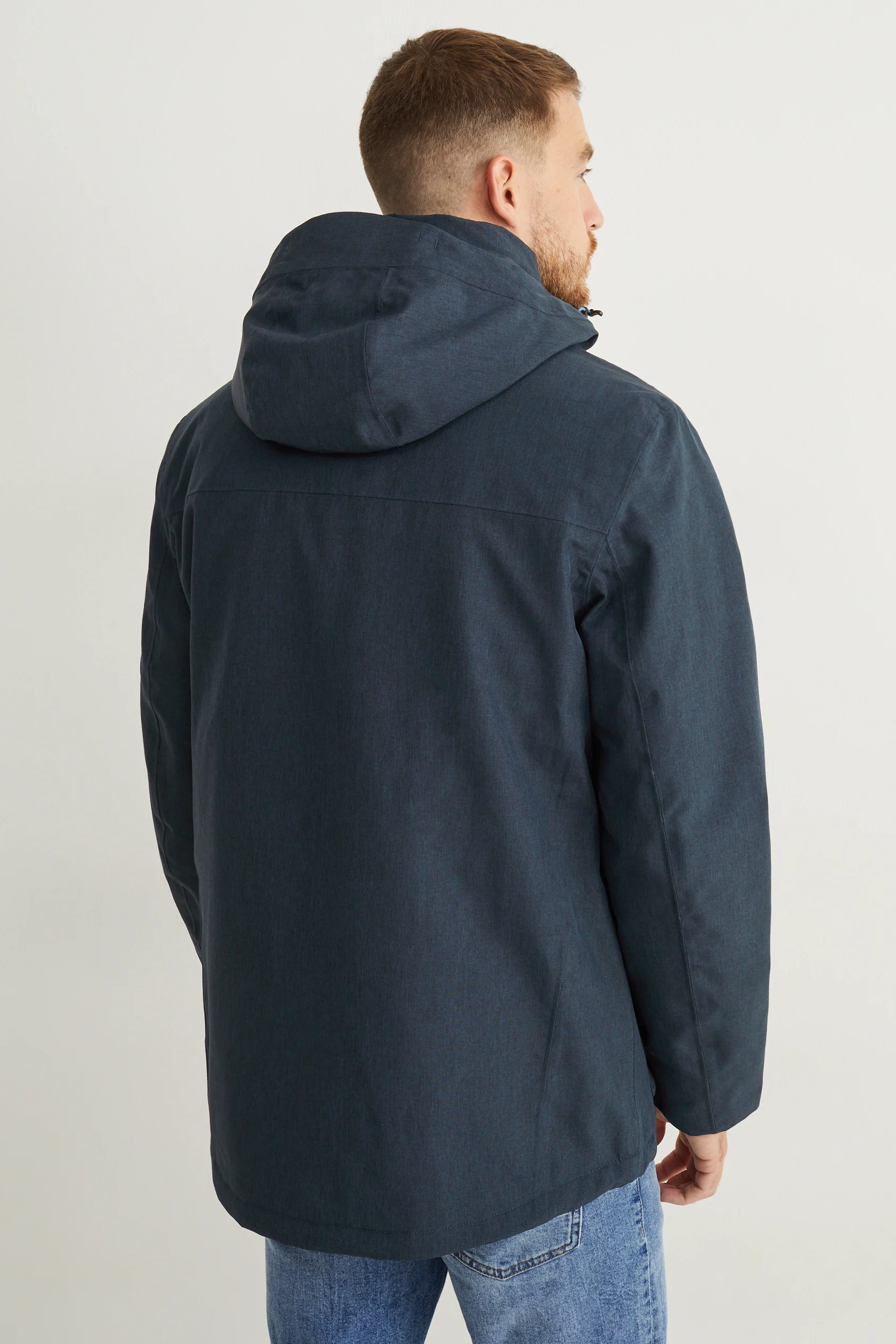 Softshell jacket with hood