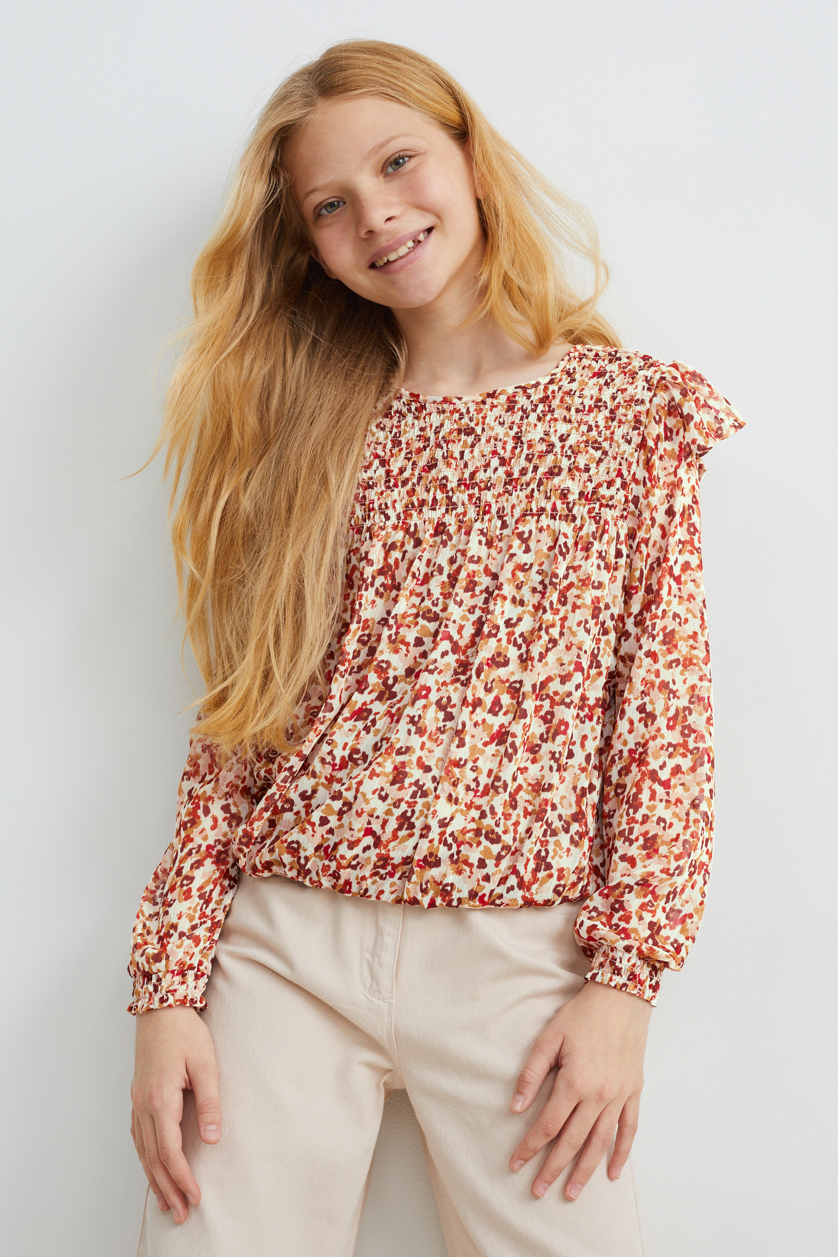 Blouse - patterned