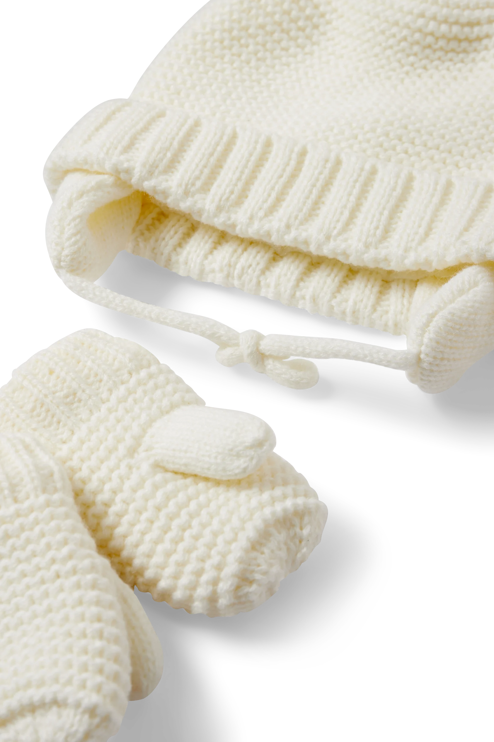 Set - baby hat and mittens - 2 piece