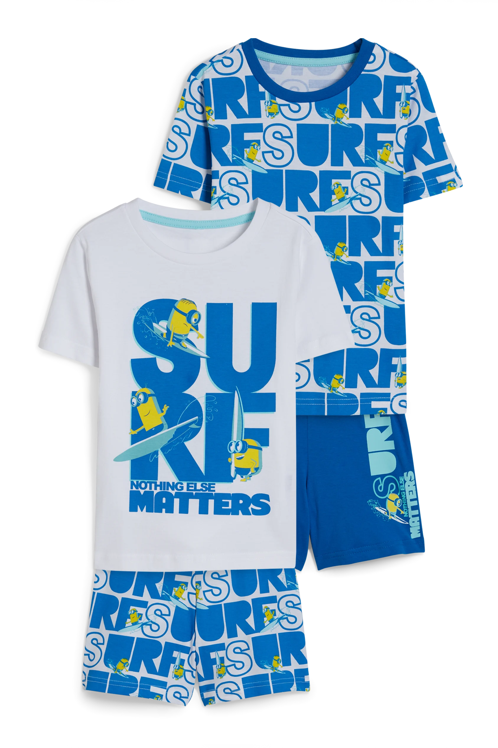 Multipack of 2 - Minions - short pyjamas - 4 piece