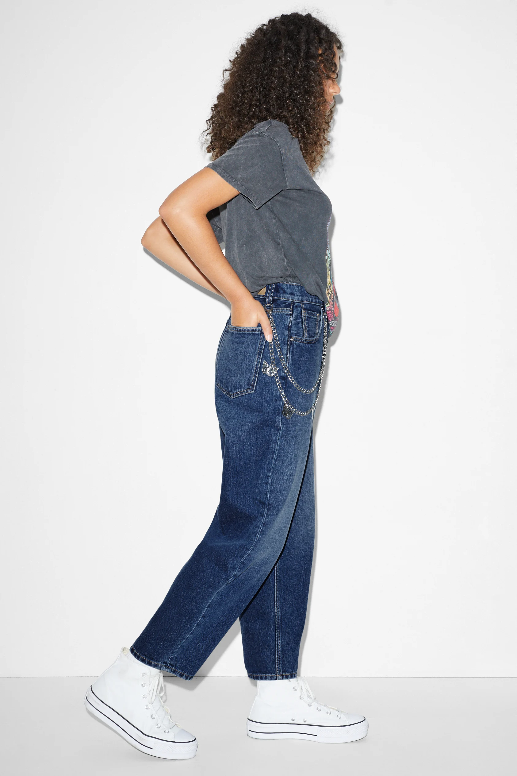 CLOCKHOUSE - balloon jeans - high waist