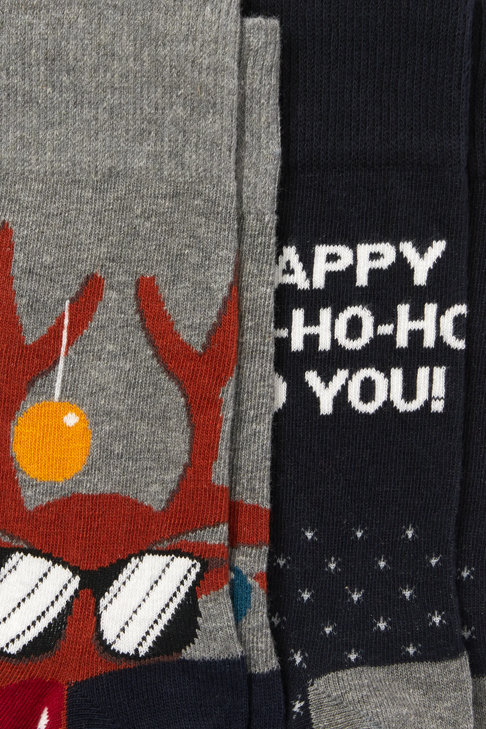 Multipack of 2 - Christmas socks with motif - Rudolf