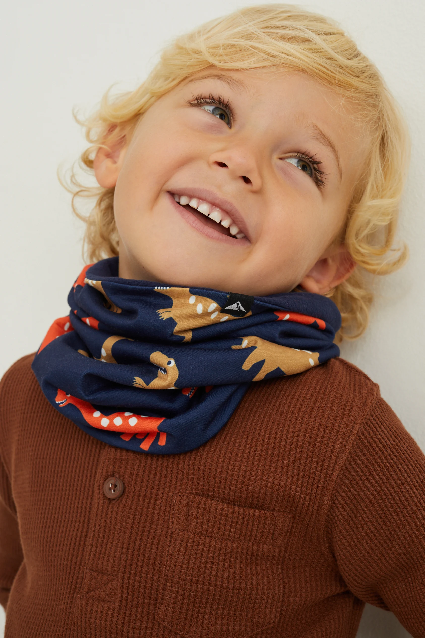 Dinosaur - snood - patterned