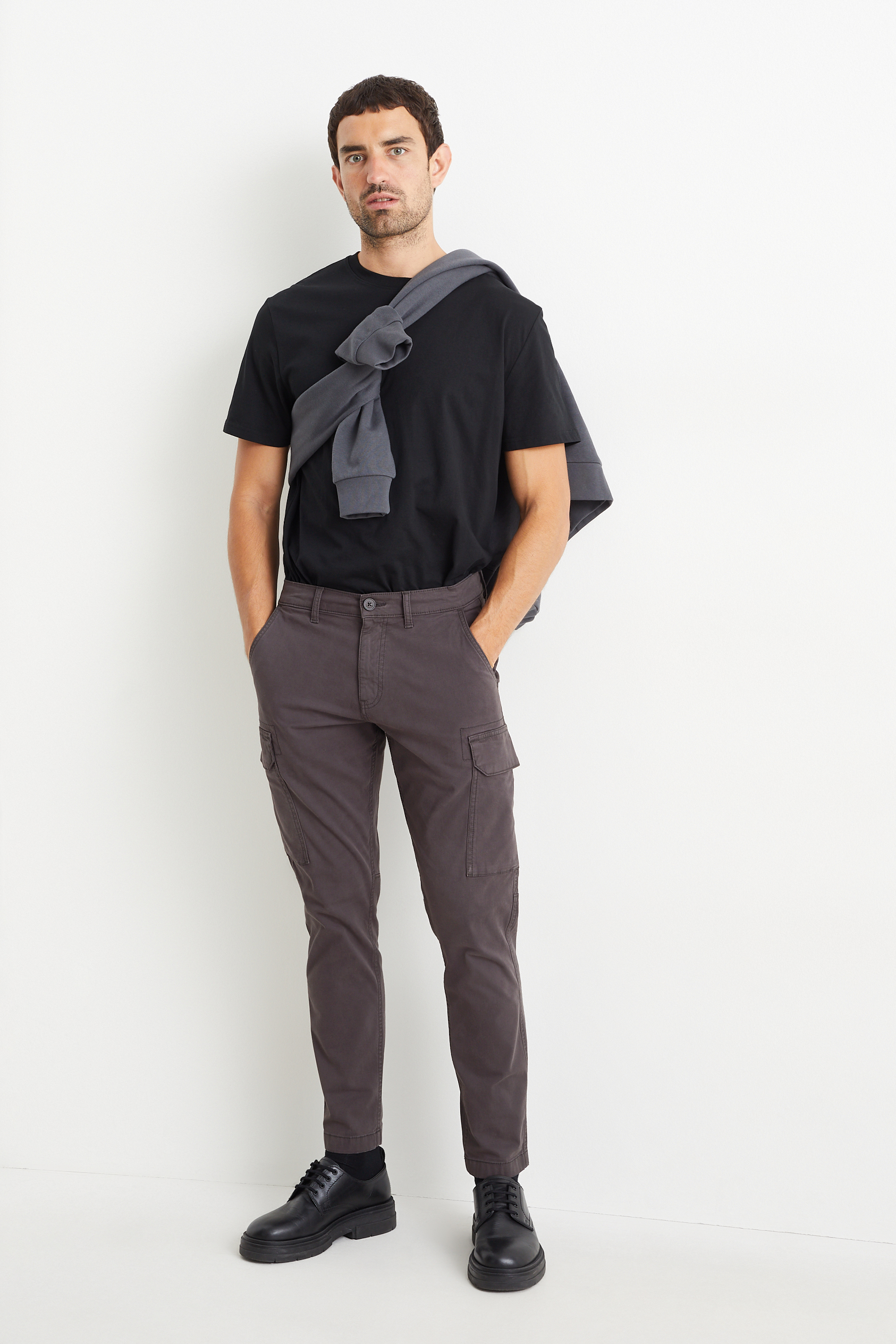 Cargo trousers - regular fit