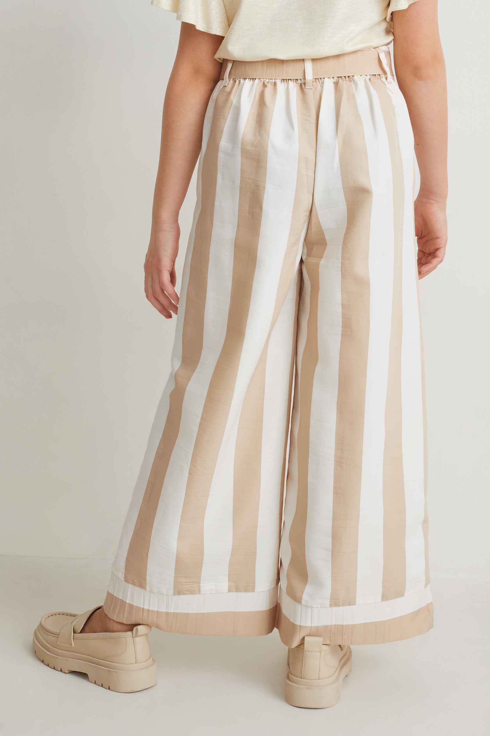 Cloth trousers - striped