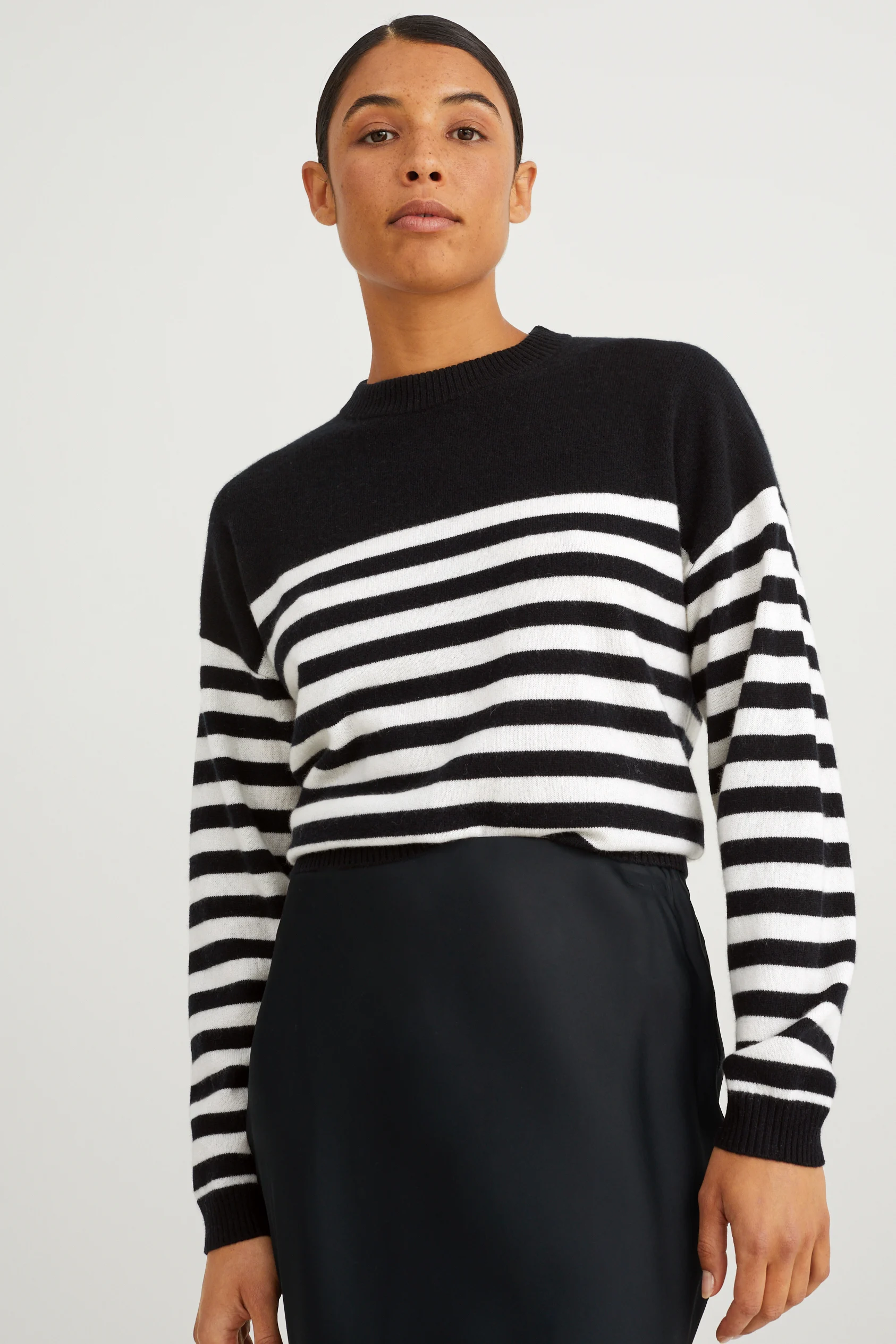 Cashmere jumper - striped