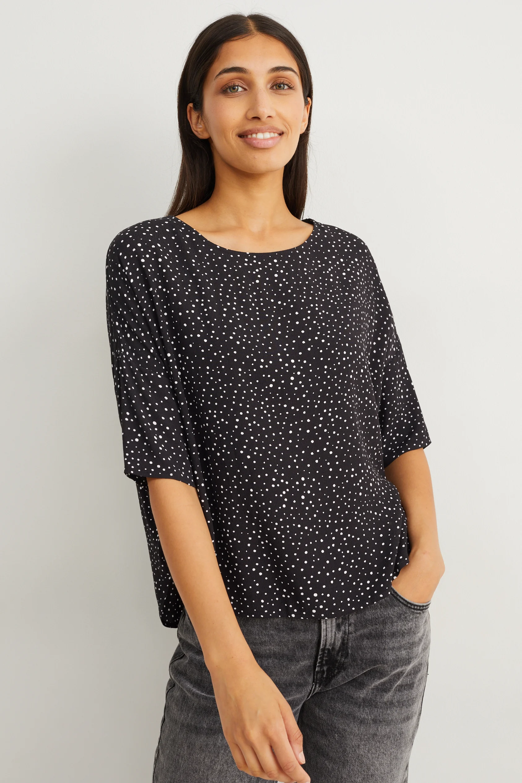 Blouse - polka dot