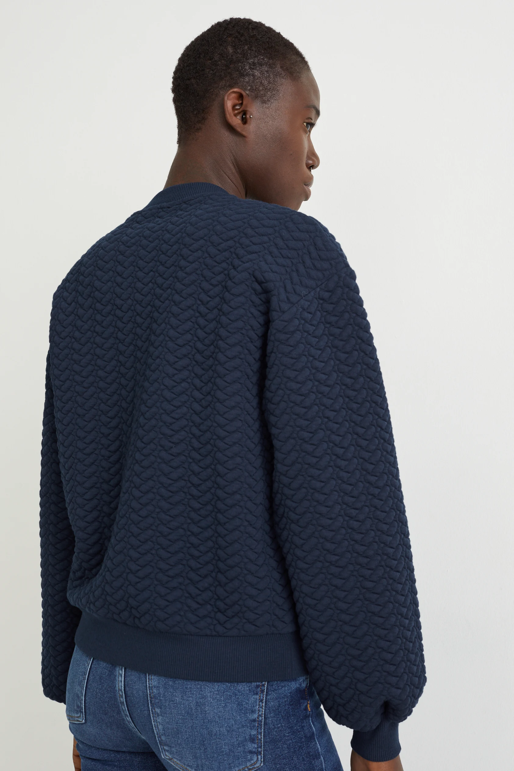 Zip-through sweatshirt