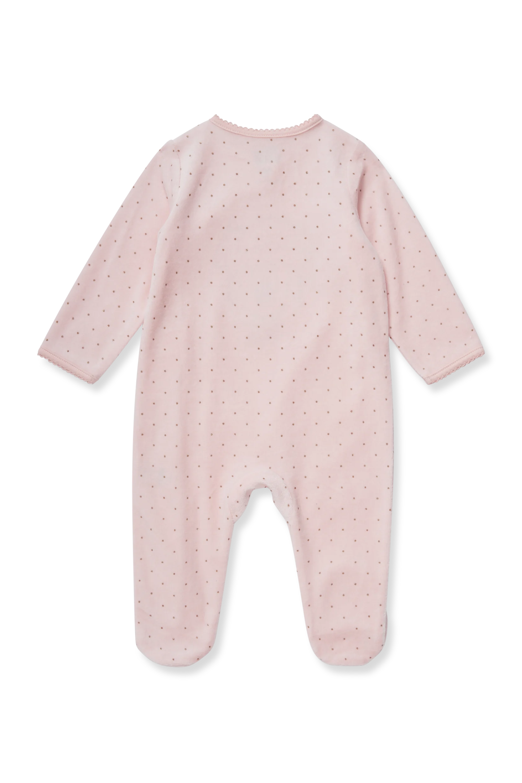 Minnie Mouse - baby Christmas sleepsuit