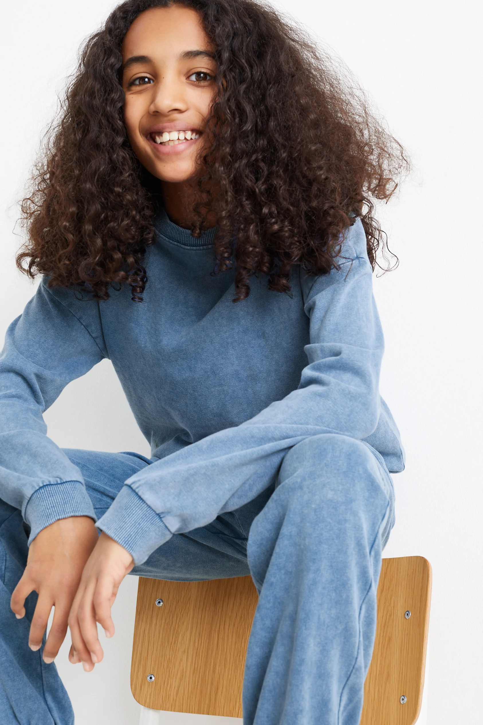 Set - sweatshirt and cargo joggers - 2 piece