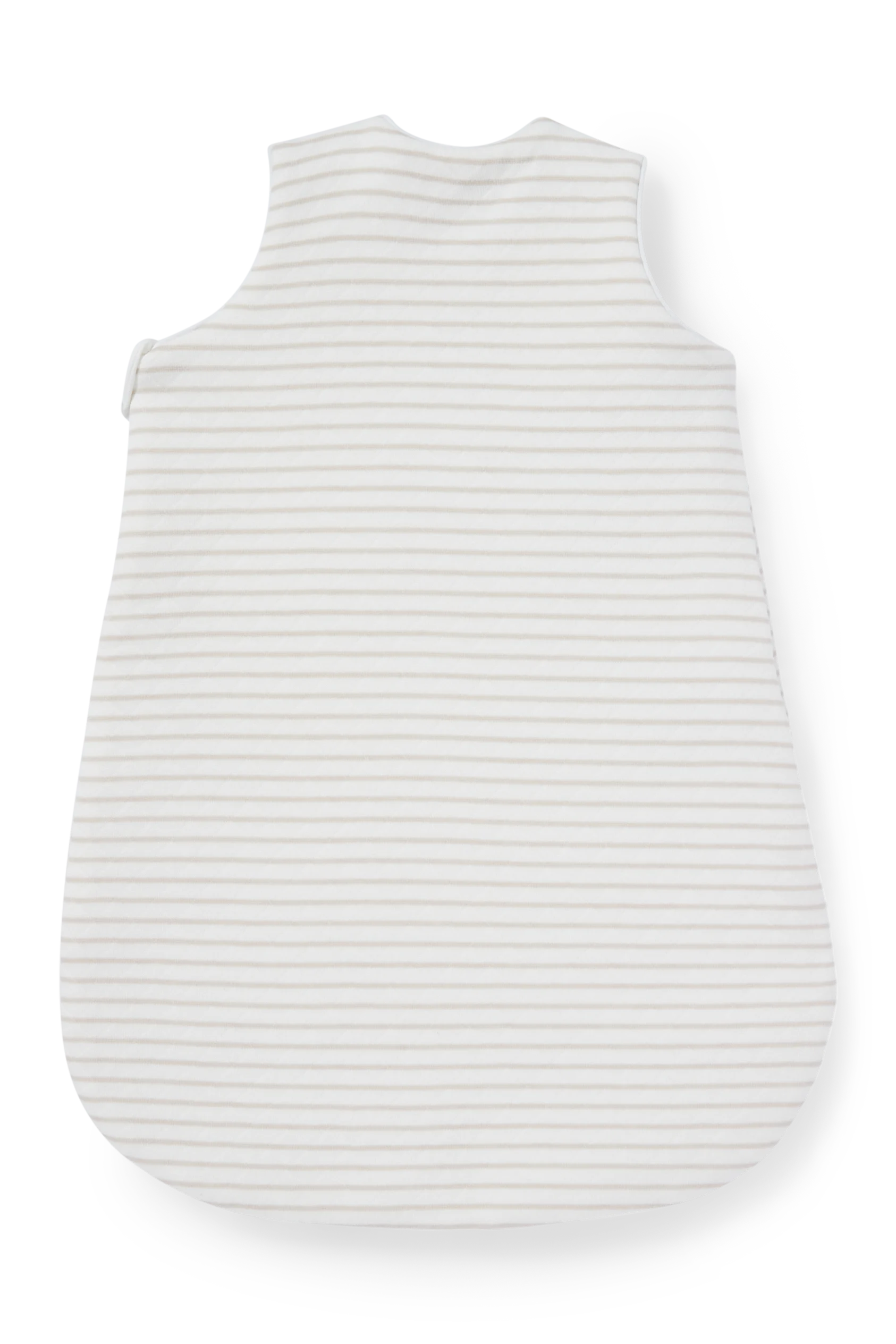 Teddy bear - baby sleeping bag - 0-6 months - striped