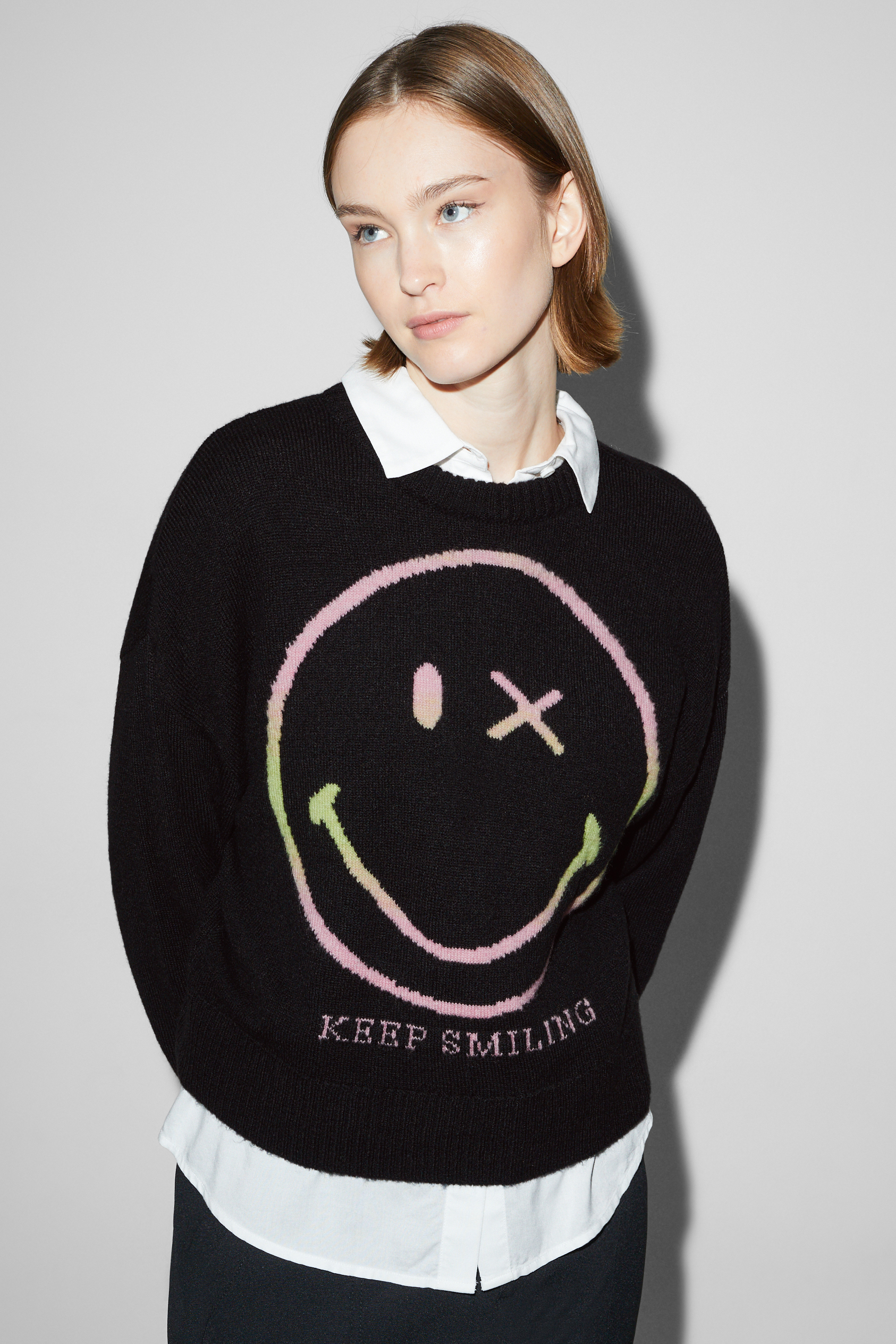 CLOCKHOUSE - jumper - SmileyWorld?