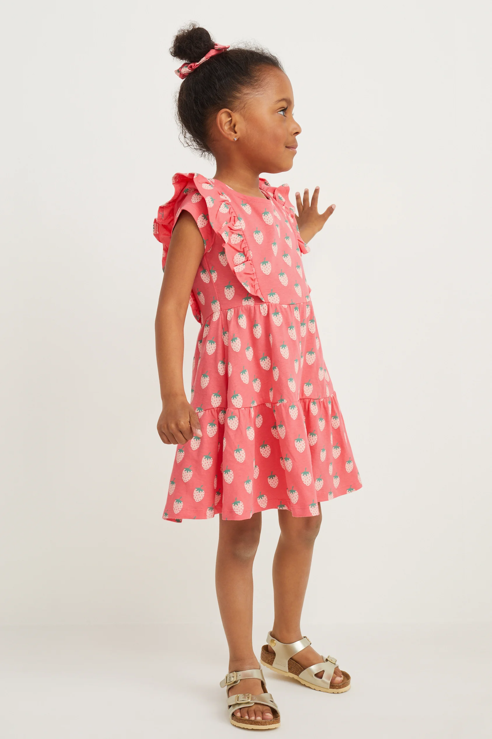 Set - dress and scrunchie - 2 piece