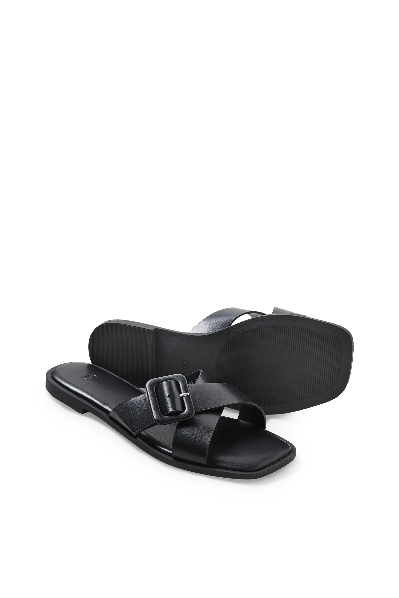 Sandals - faux leather