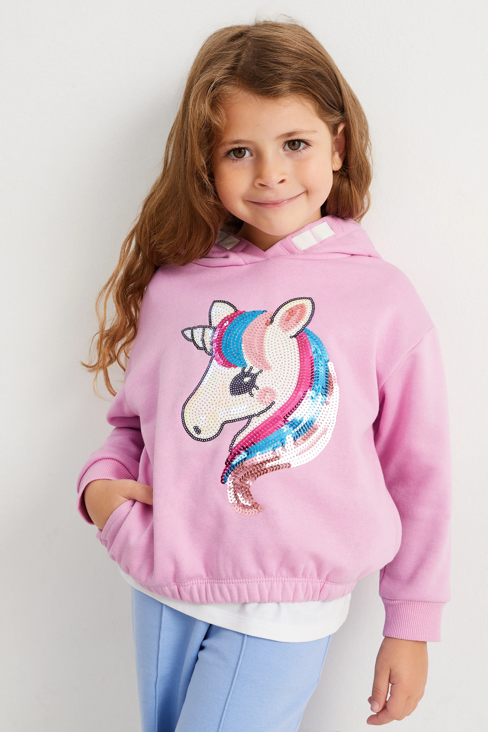 Unicorn - hoodie - shiny