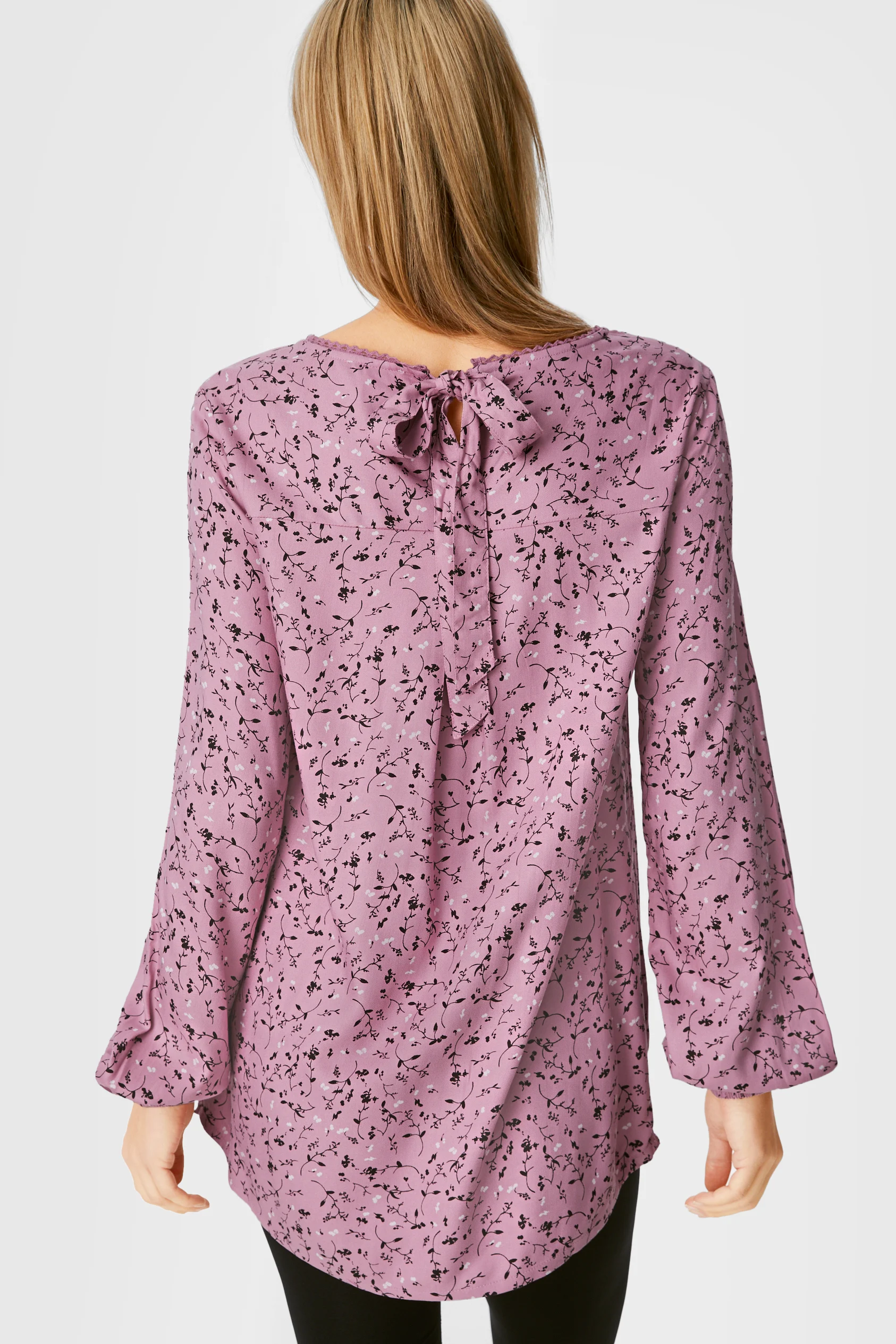 Maternity blouse - floral