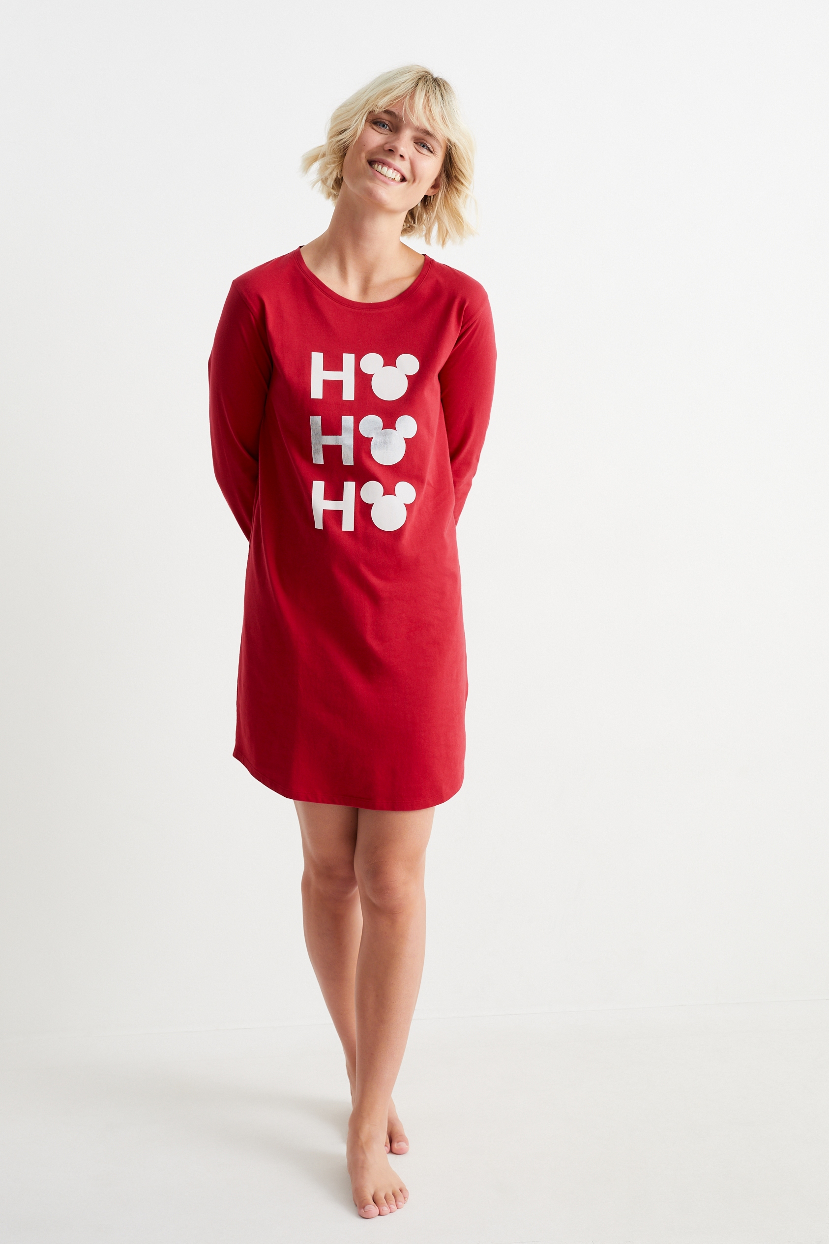 Christmas nightdress - Mickey Mouse