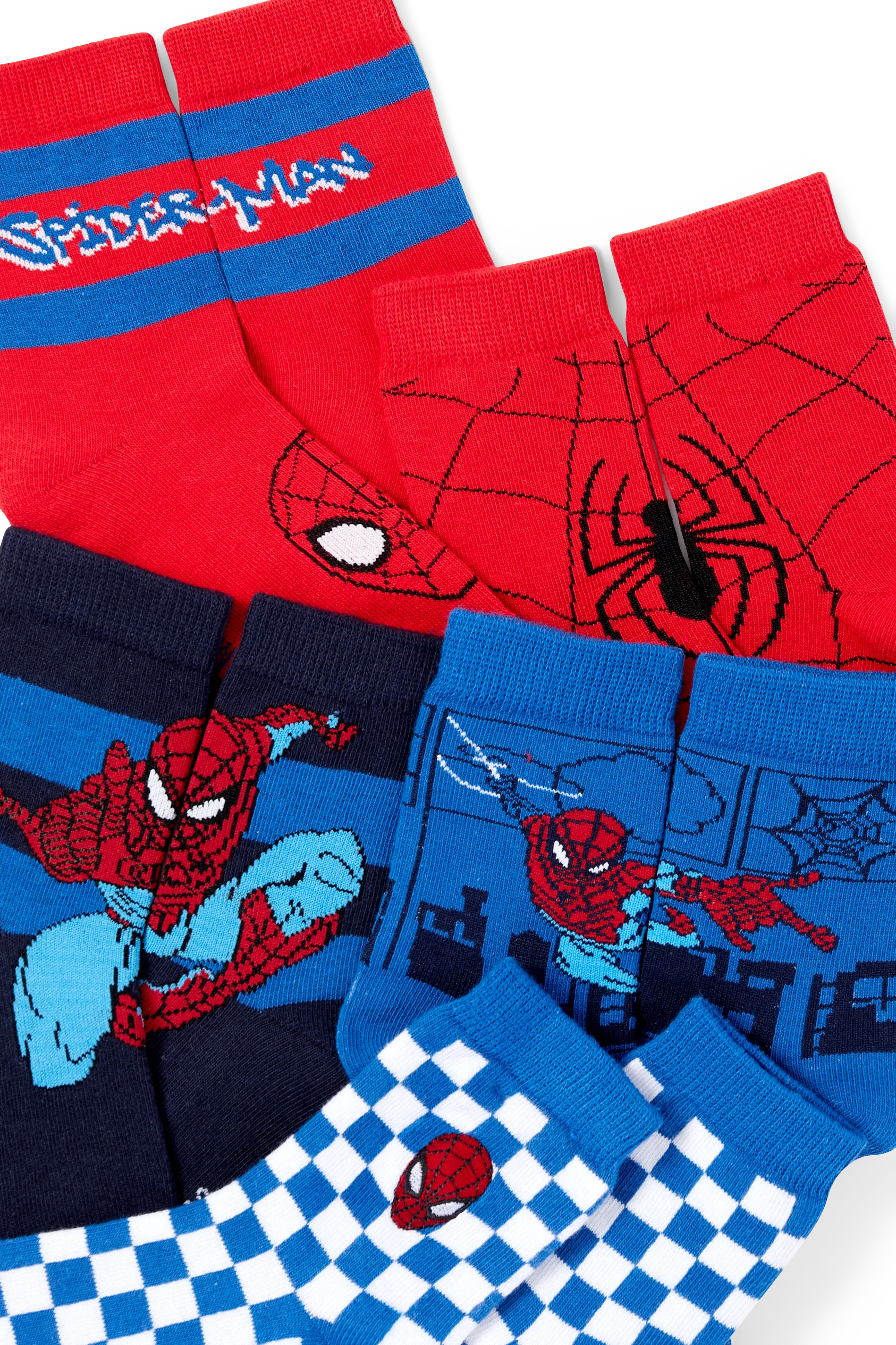 Multipack of 5 - Spider-Man - socks with motif