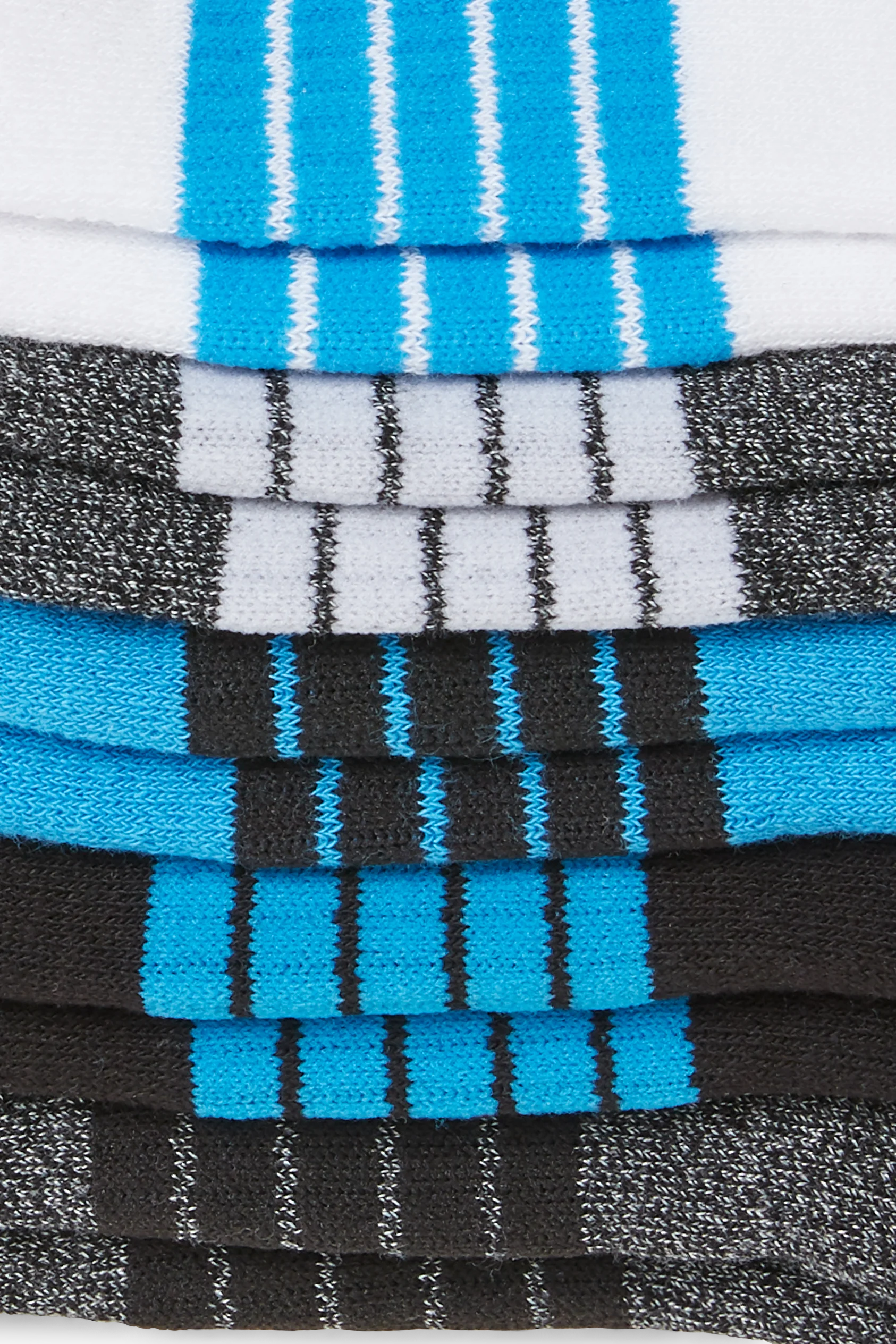 Multipack of 5 - trainer socks - striped