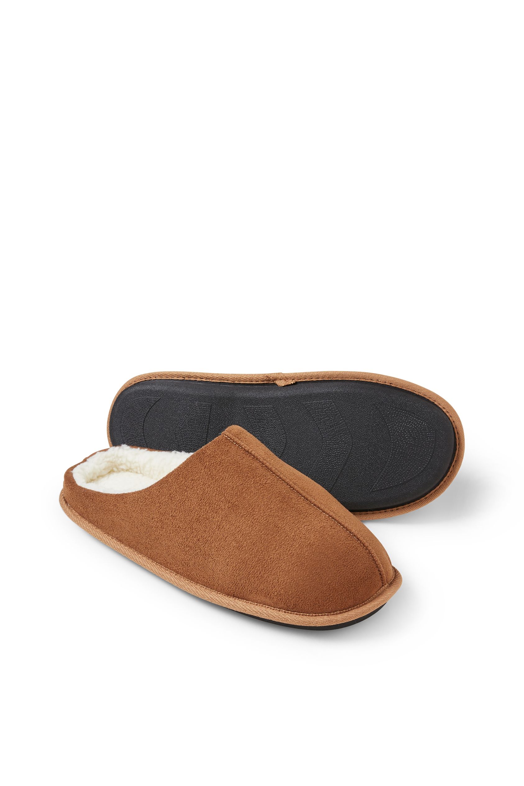 Slippers - faux suede