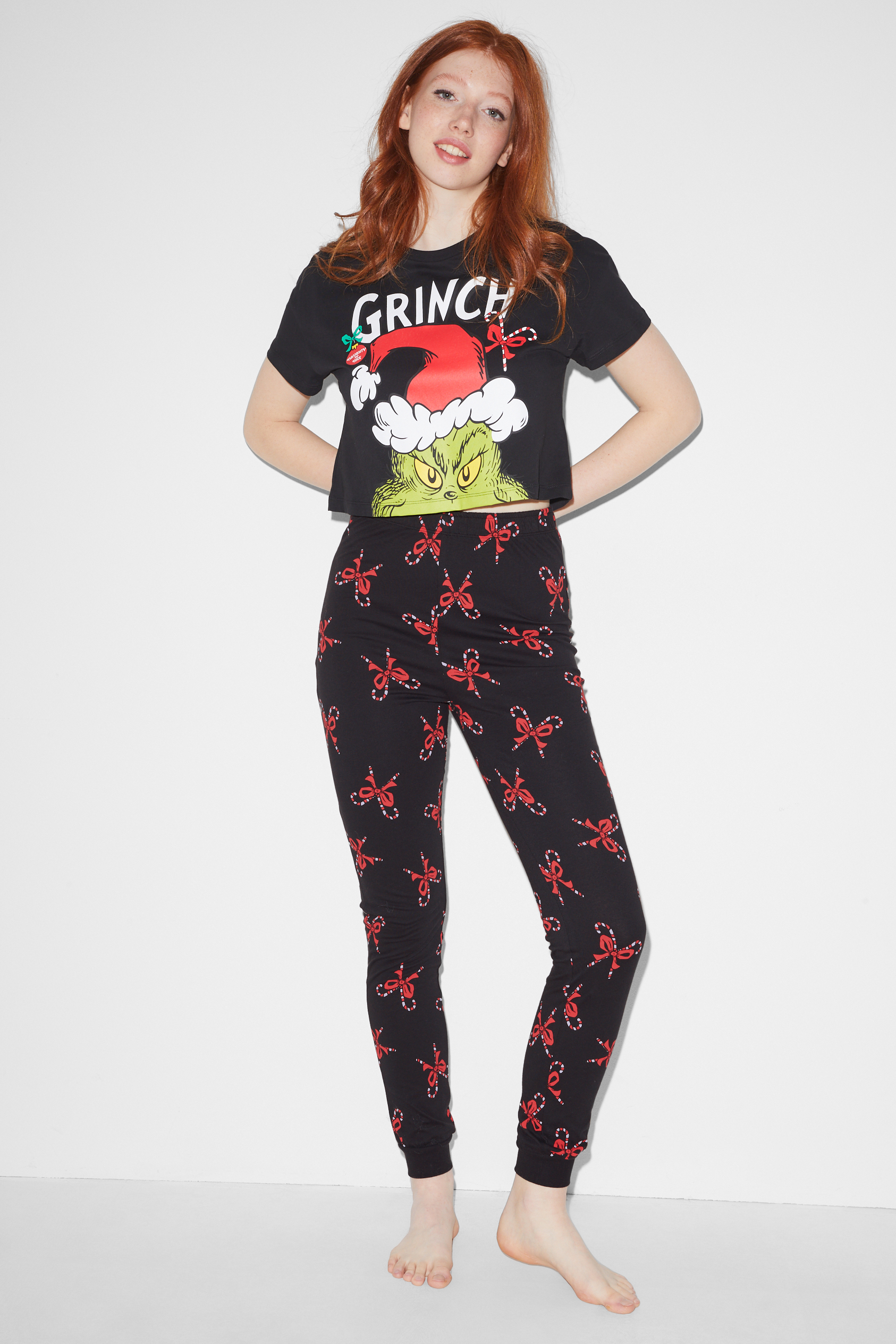 CLOCKHOUSE - Christmas Pyjama bottoms - The Grinch