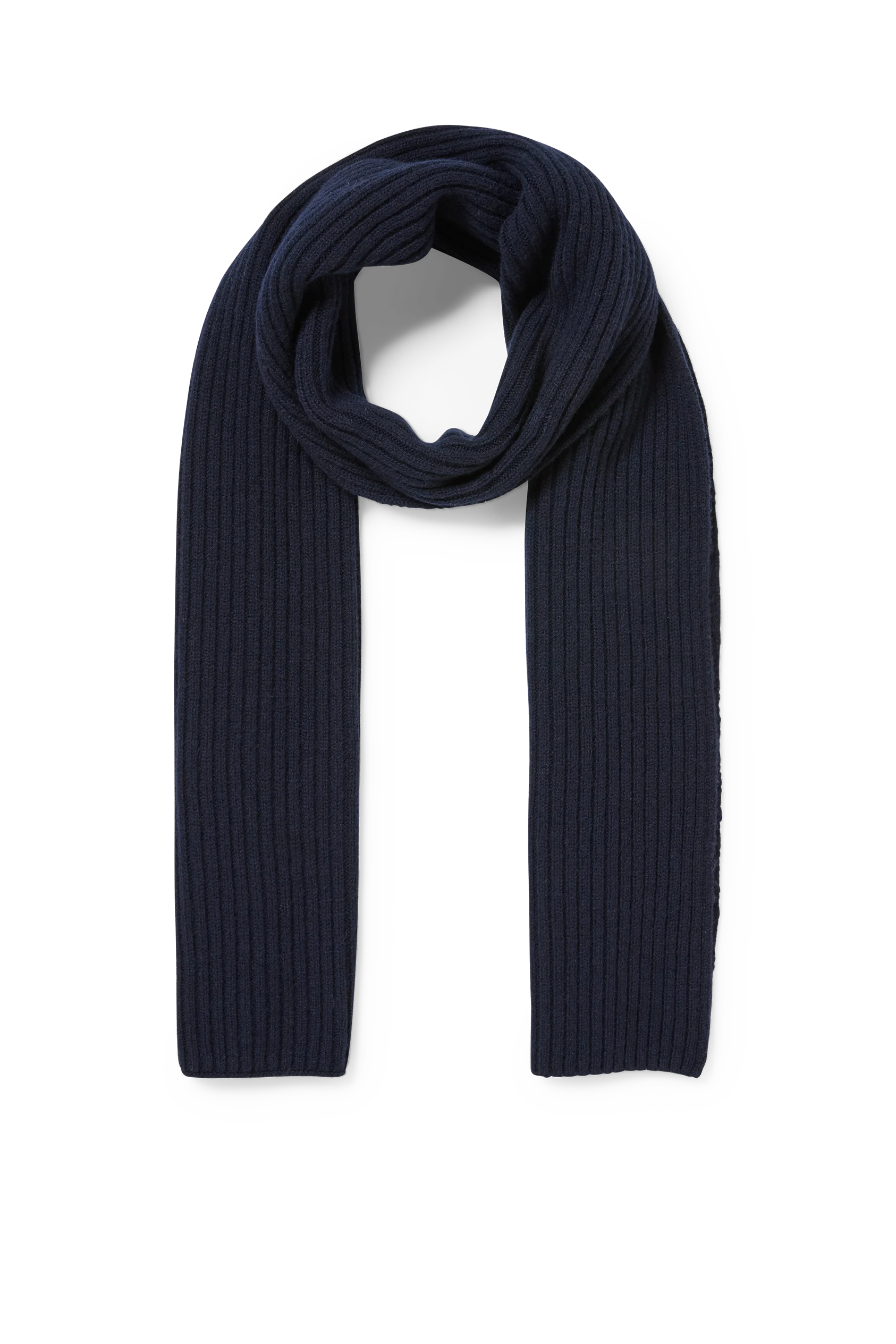 Scarf with wool and cashmere