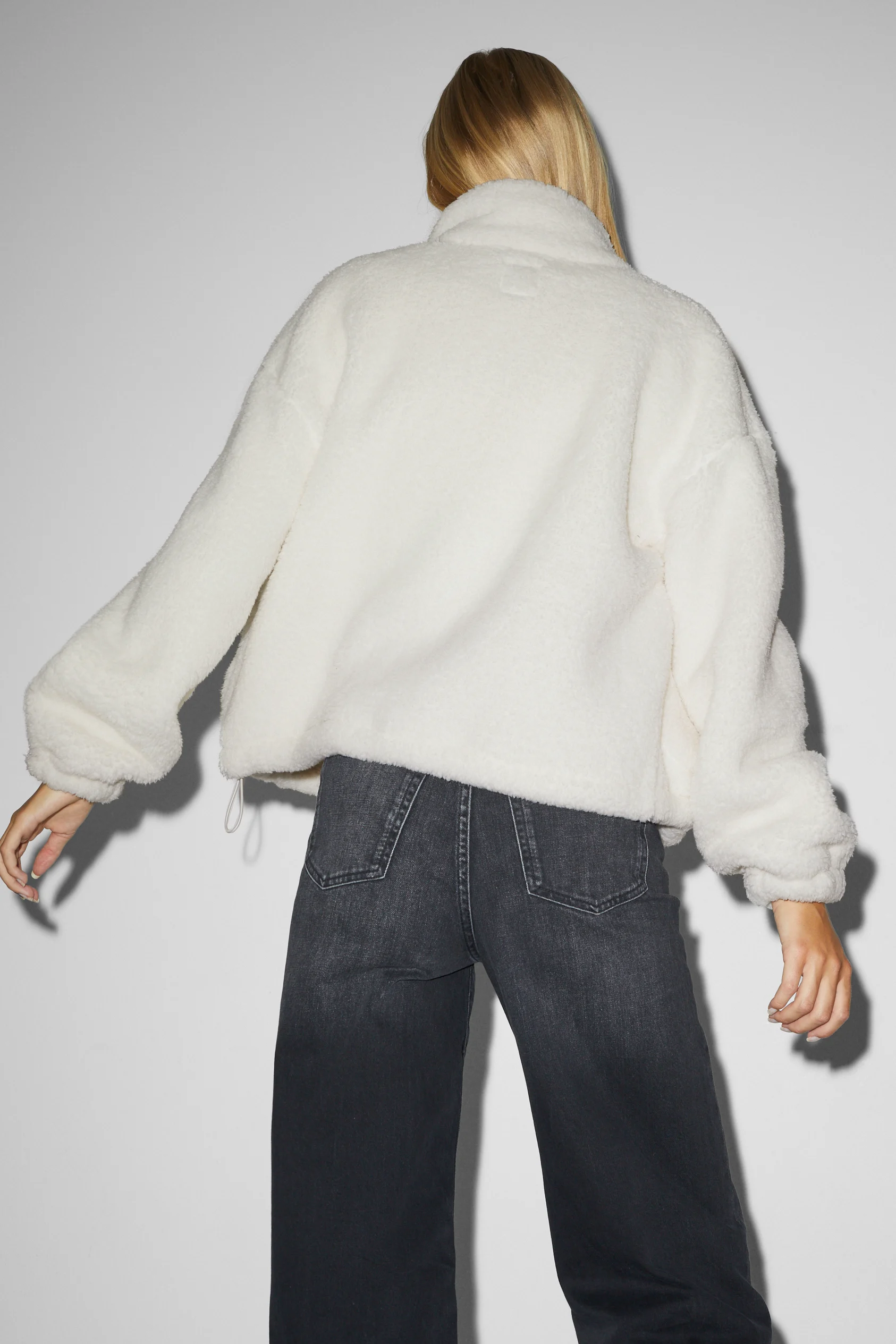 CLOCKHOUSE - teddy fur jacket