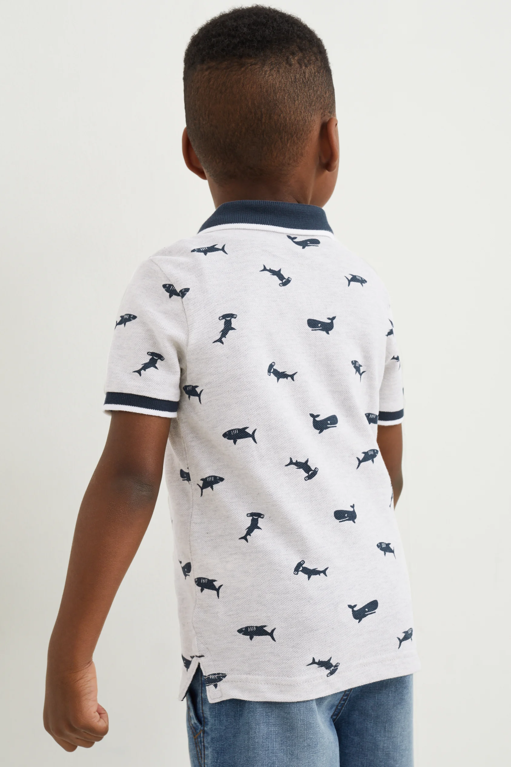 Polo shirt - patterned