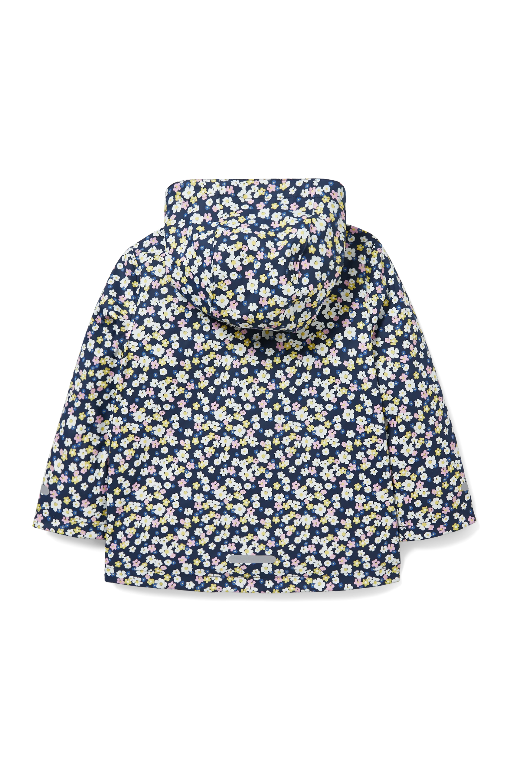 Rain jacket with hood - floral