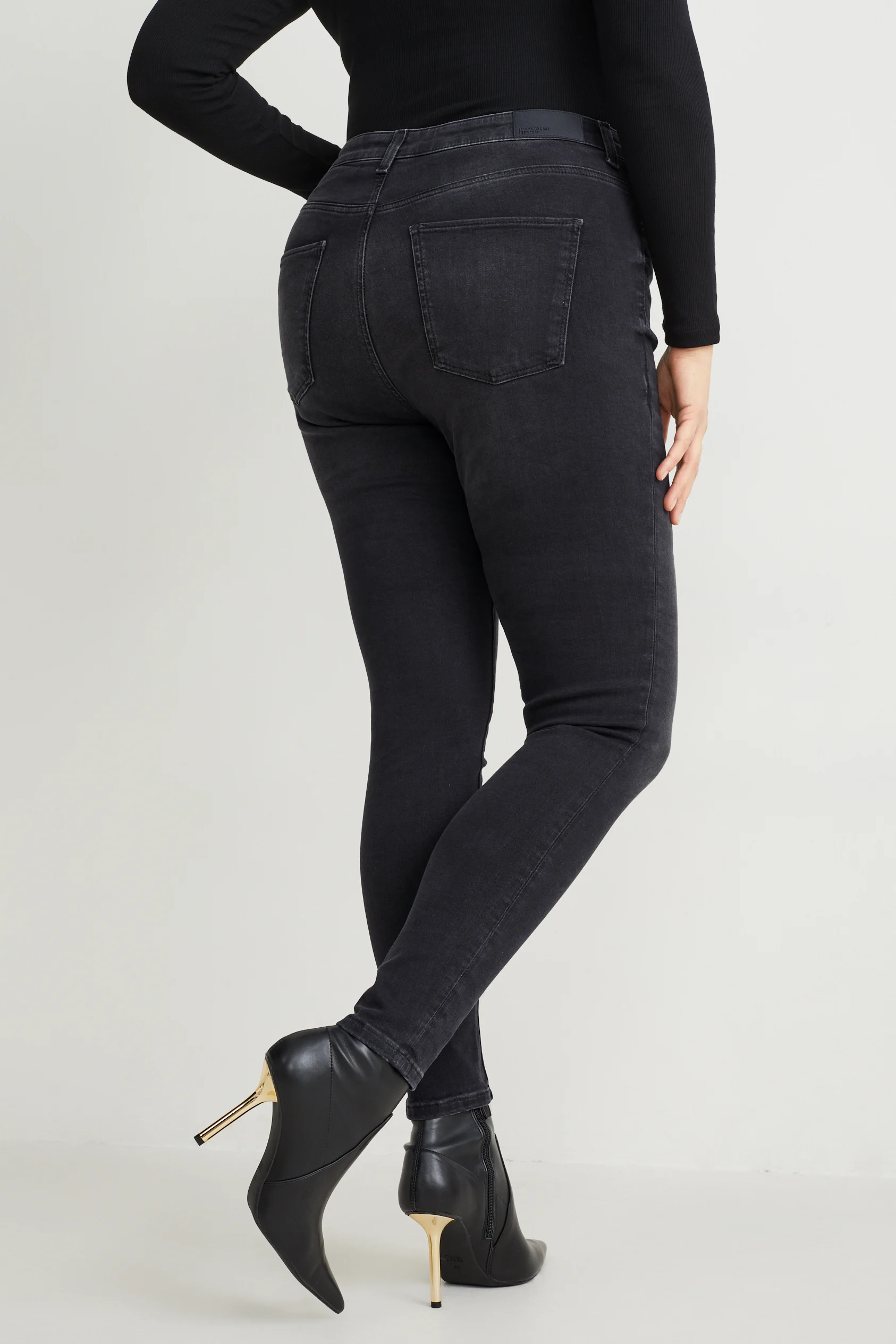 Curvy jeans - high waist - skinny fit - LYCRA?